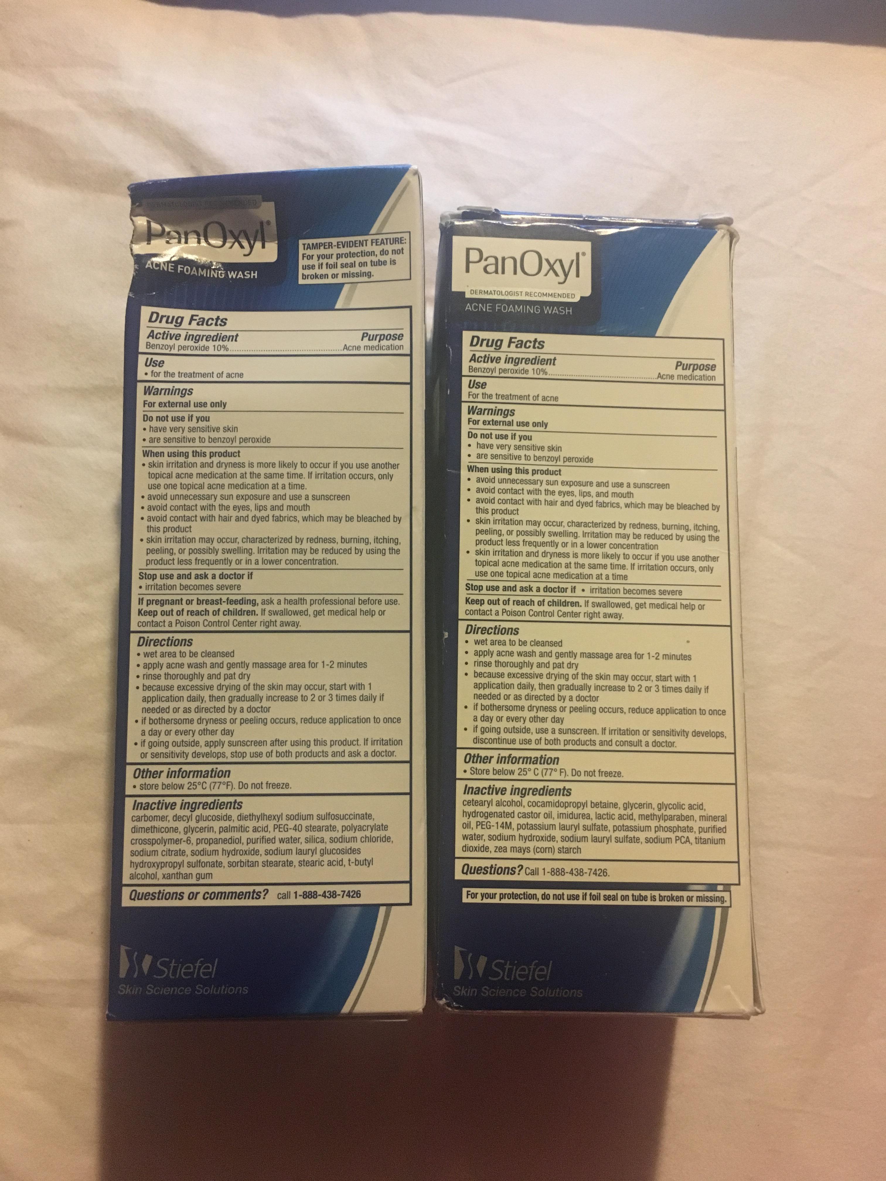 [PSA] For those who use Panoxyl Acne Foaming Wash, they have