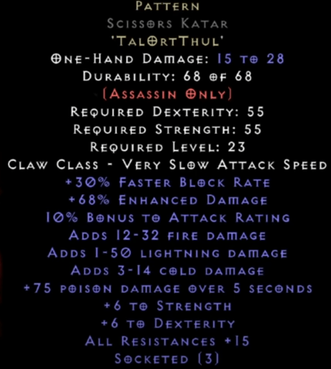 New* Runeword Pattern r/Diablo_2_Resurrected