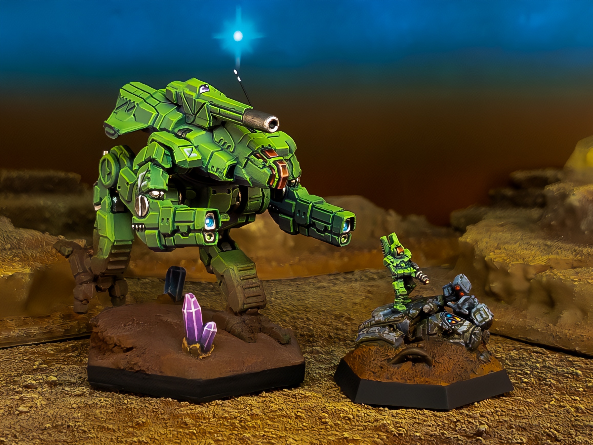 The Bounty Hunter Detailed photos coming soon r/battletech