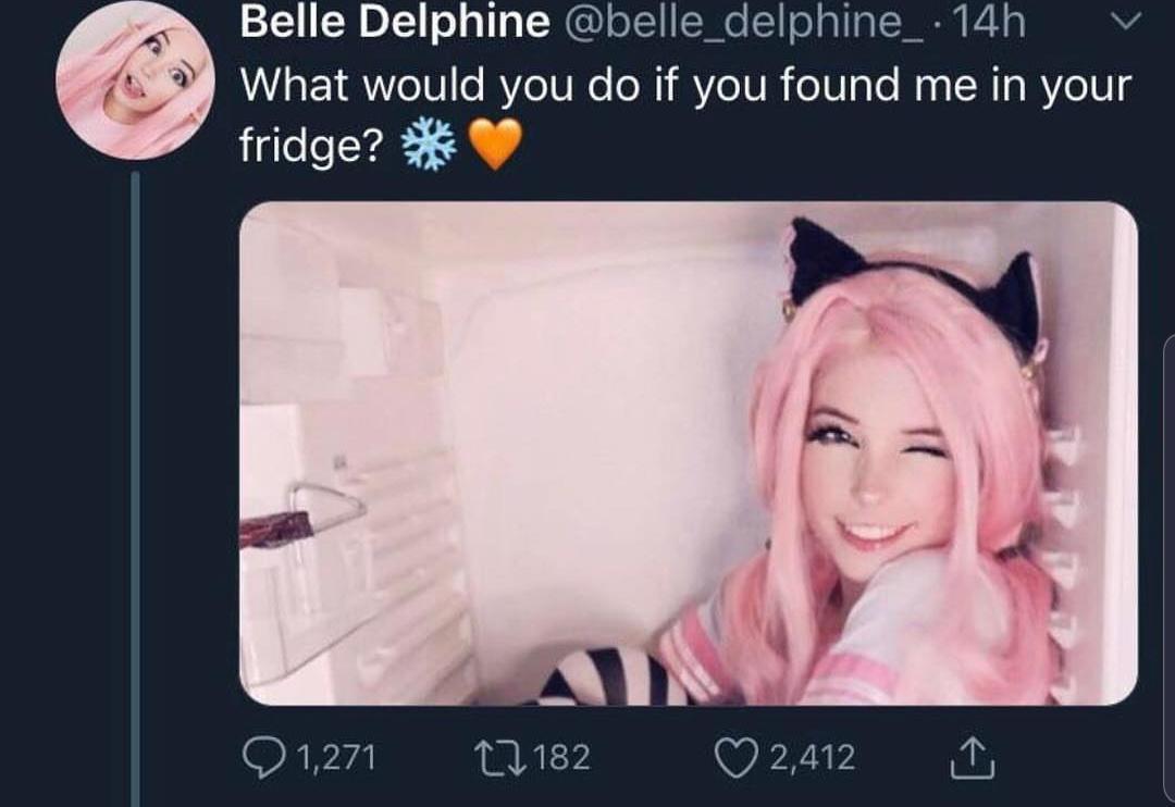I'm interested to know what girls think of Belle Delphine. What's your