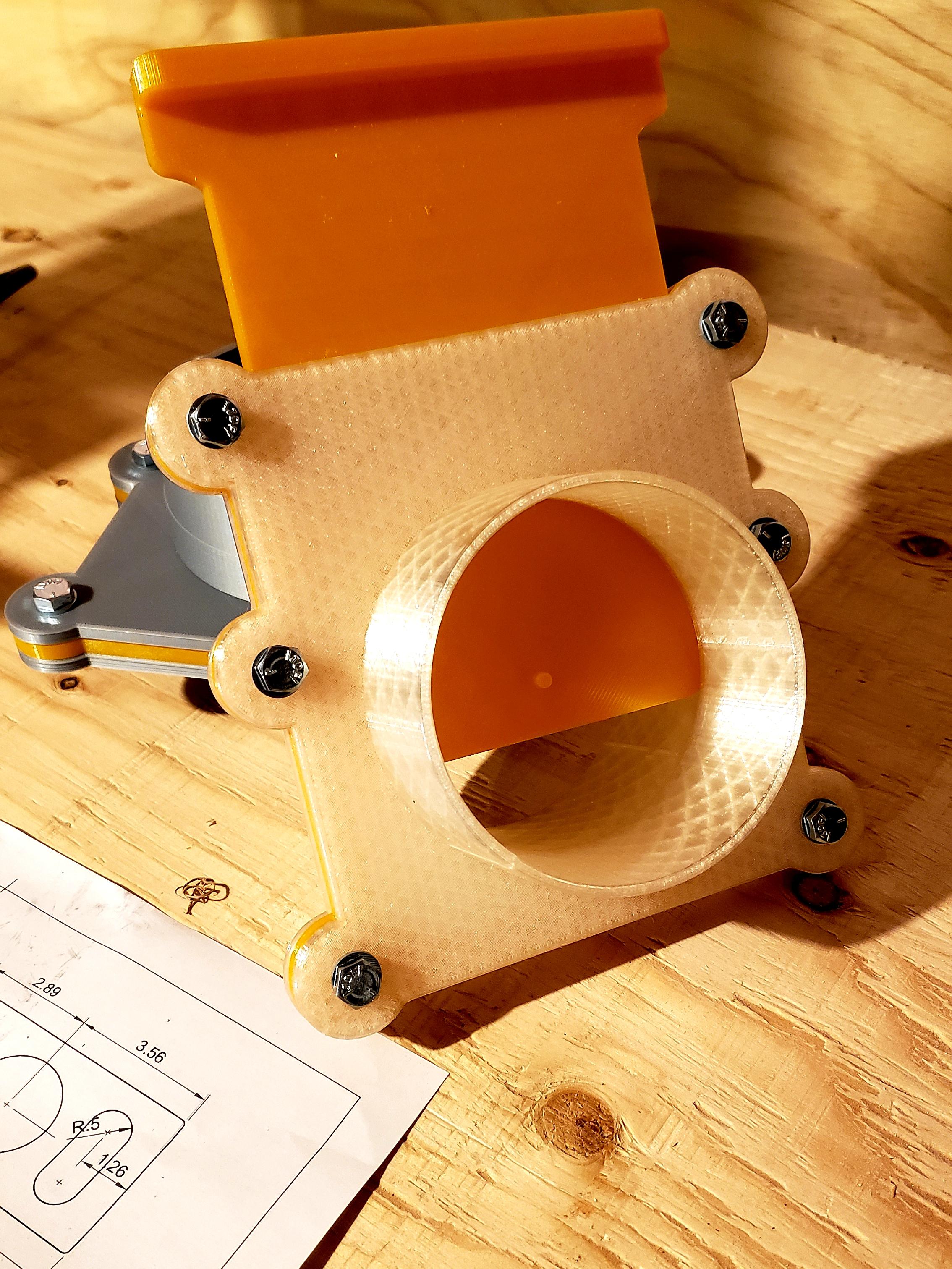 Needed some 4 inch blast gates for dust collection, but they're around