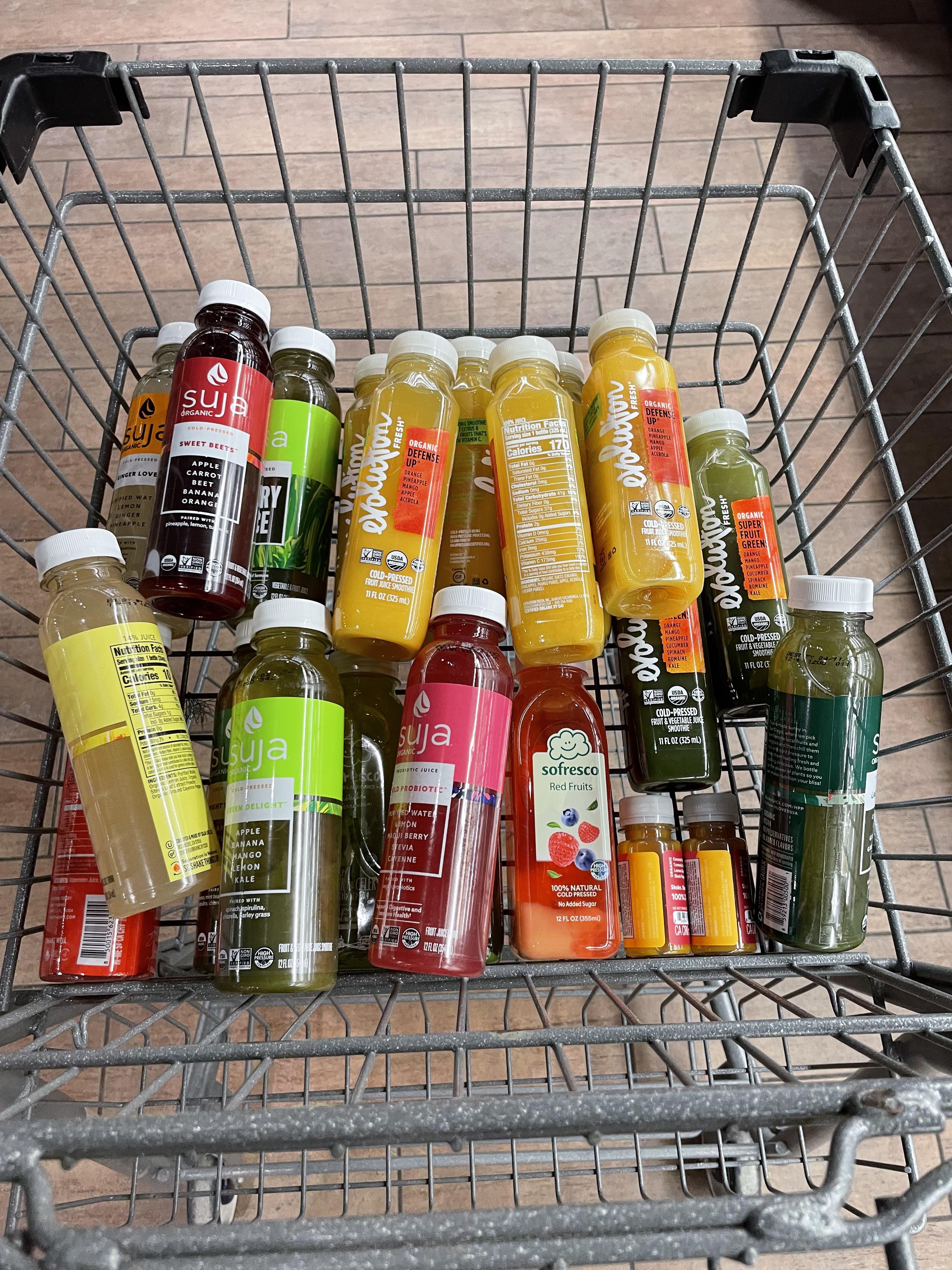 Juice Cleanse? Over 100 worth of juices delivered to a hotel room. r