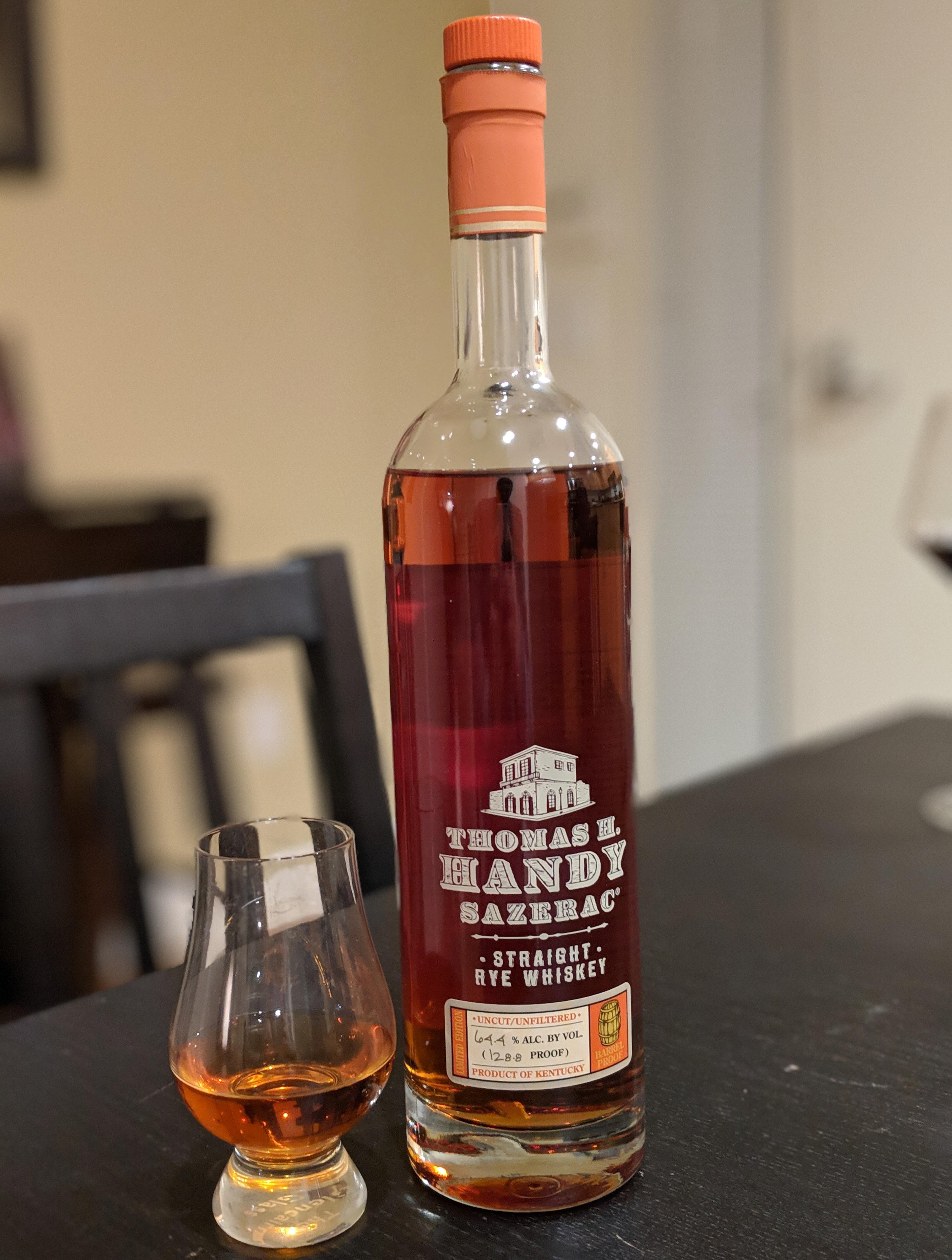 Review 69 Thomas H Handy (2018) bourbon