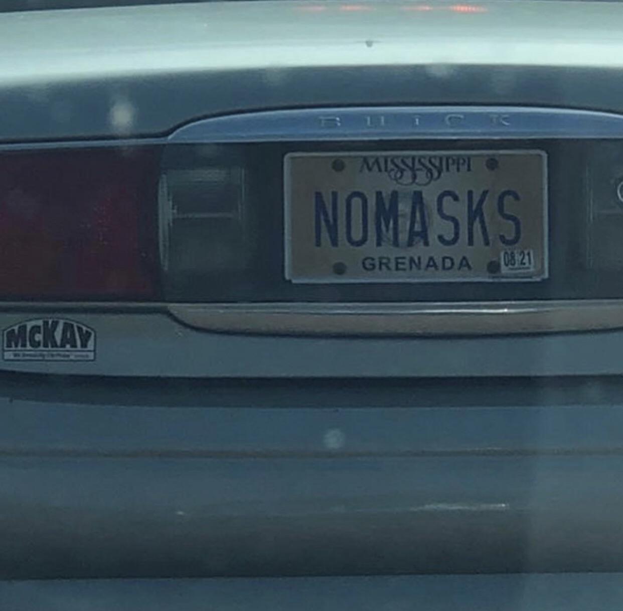 Mississippi vanity plates aren’t cheap... r/FuckYouKaren