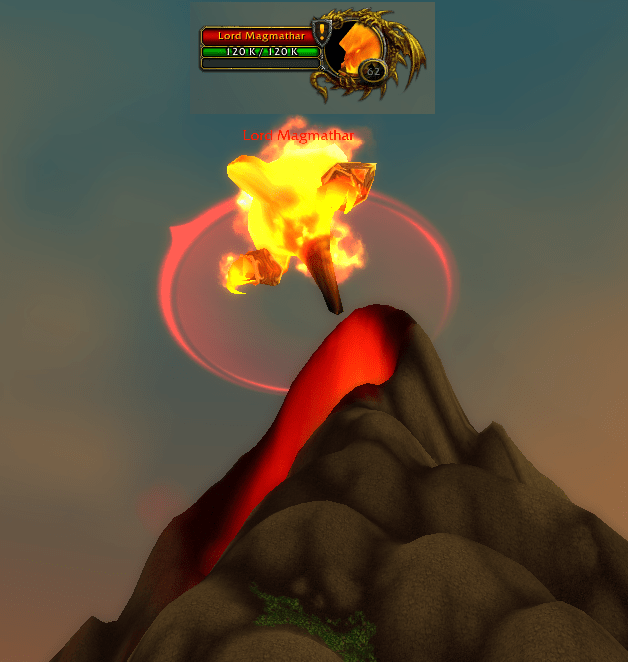 so lord magmathar in ashenvale is now level 62 with 120k hp. that seems just a bit more fitting