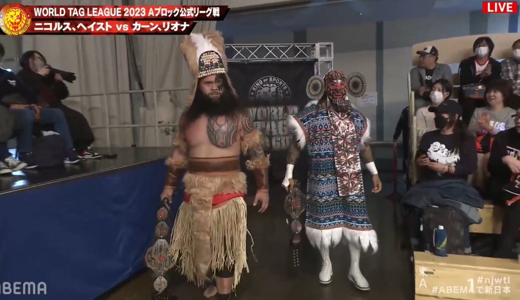 Didn't know Gates of Agony are currently in World Tag League r