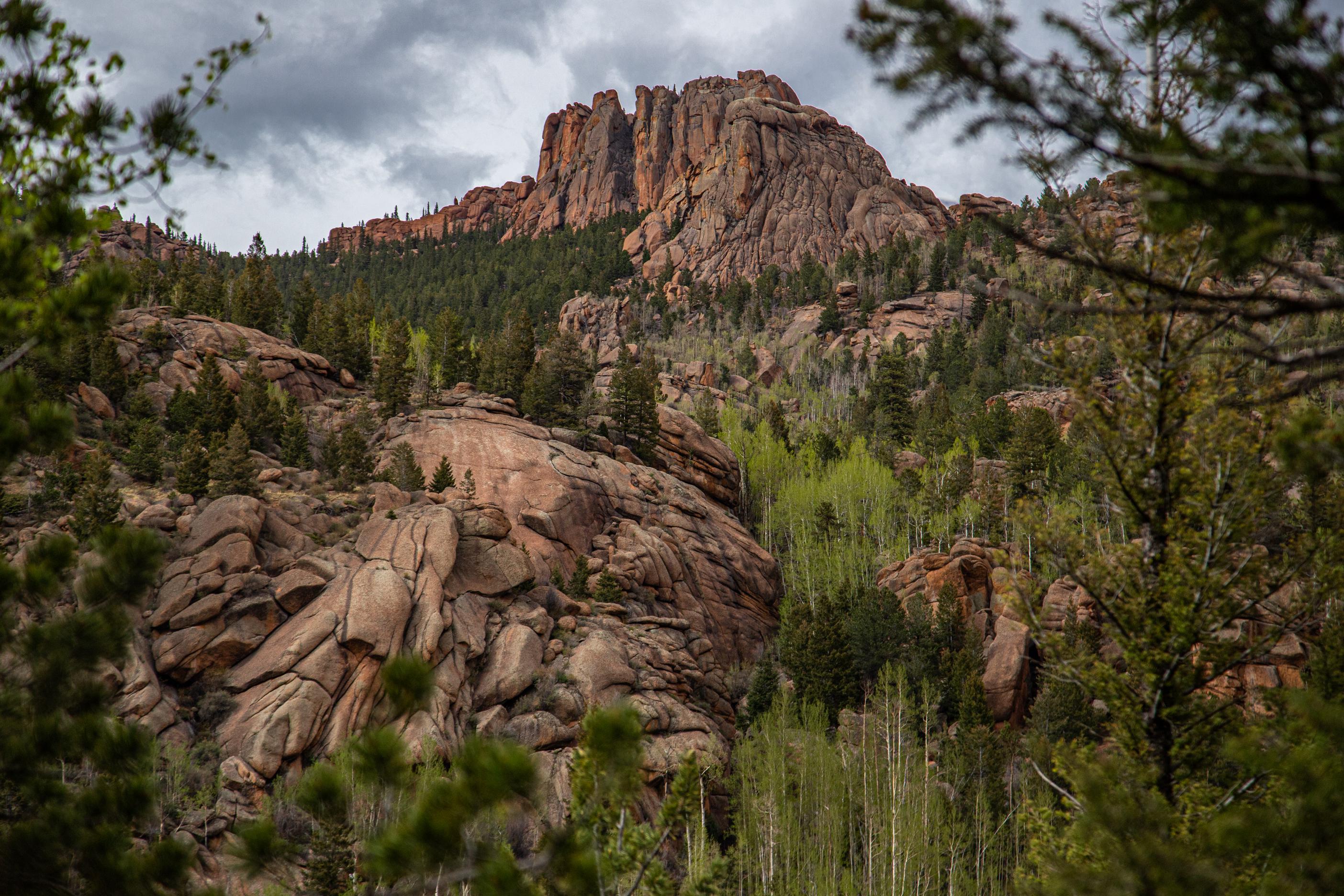 Lesser known Colorado landscape, Pike National Forest, CO [OC
