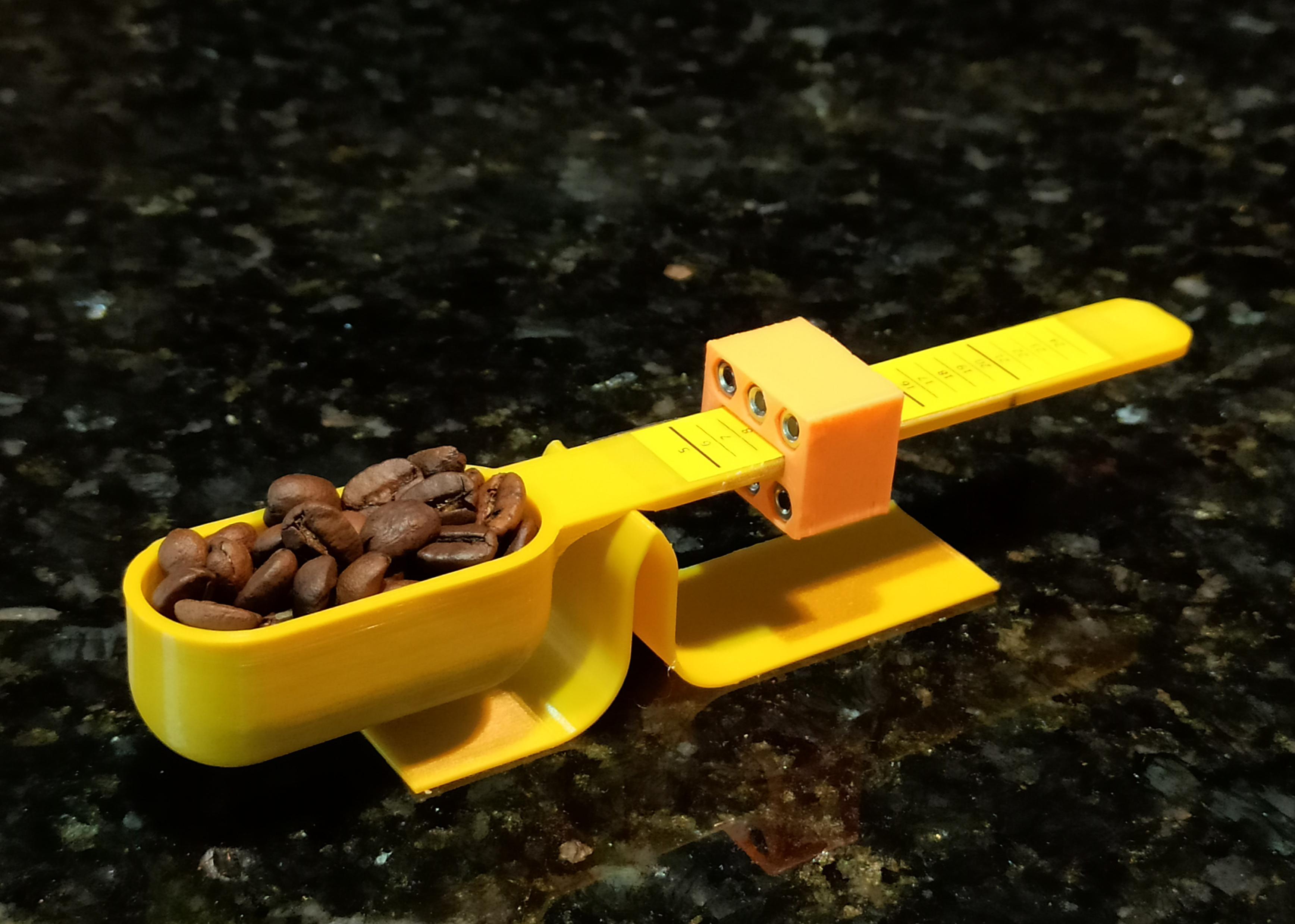 [I designed] a 3D printed coffee scoopscale r/functionalprint