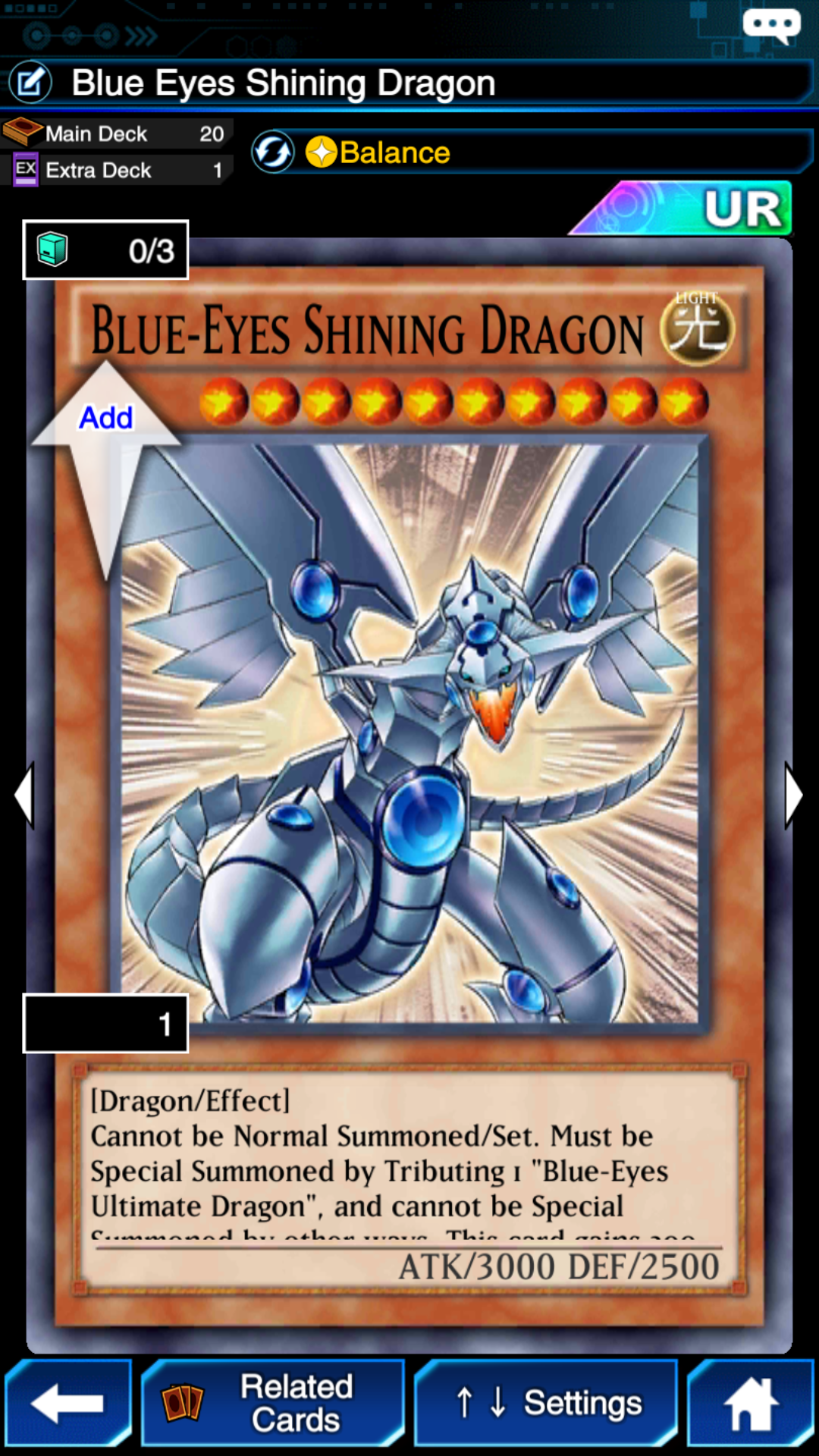 Blue Eyes Ultimate Dragon Deck