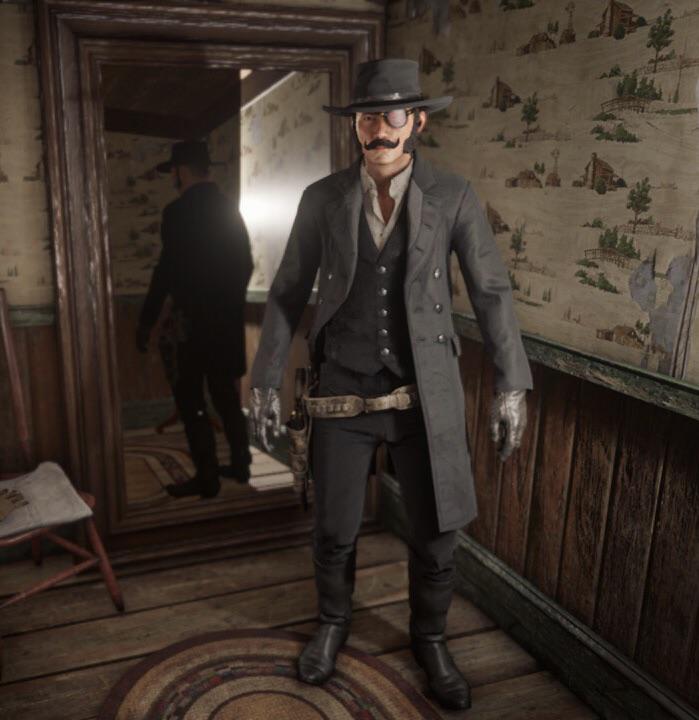 Deadly Assassin outfit from RDR1 r/reddeadfashion