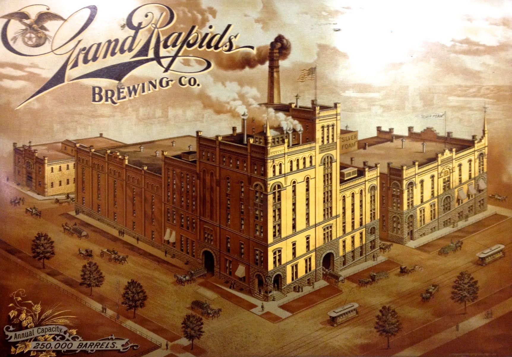 Our Beer Castle. Grand Rapids Brewing Company, 1893 r/grandrapids