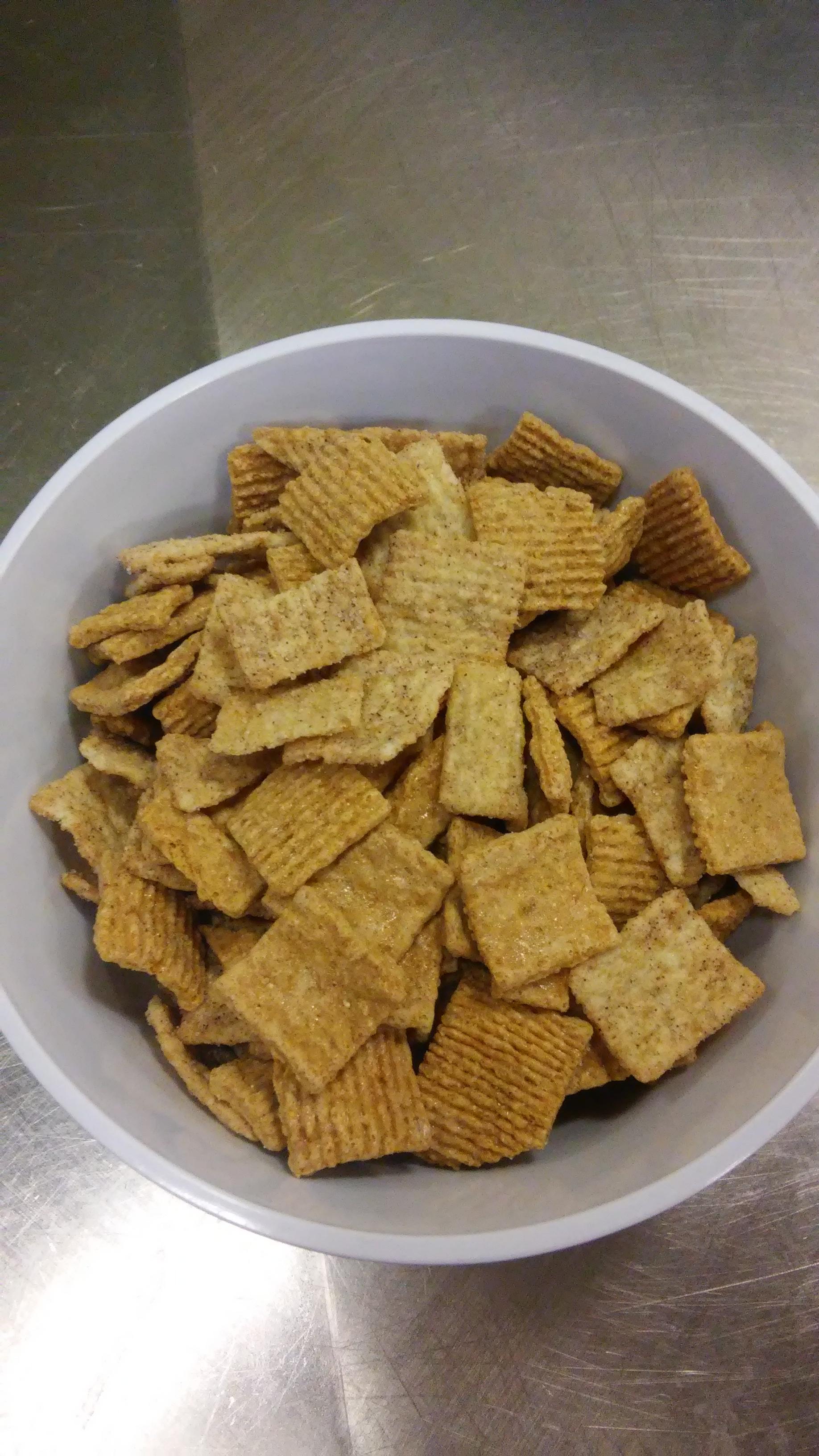My University Mixed Golden Grahams Into Their Container of Cinnamon