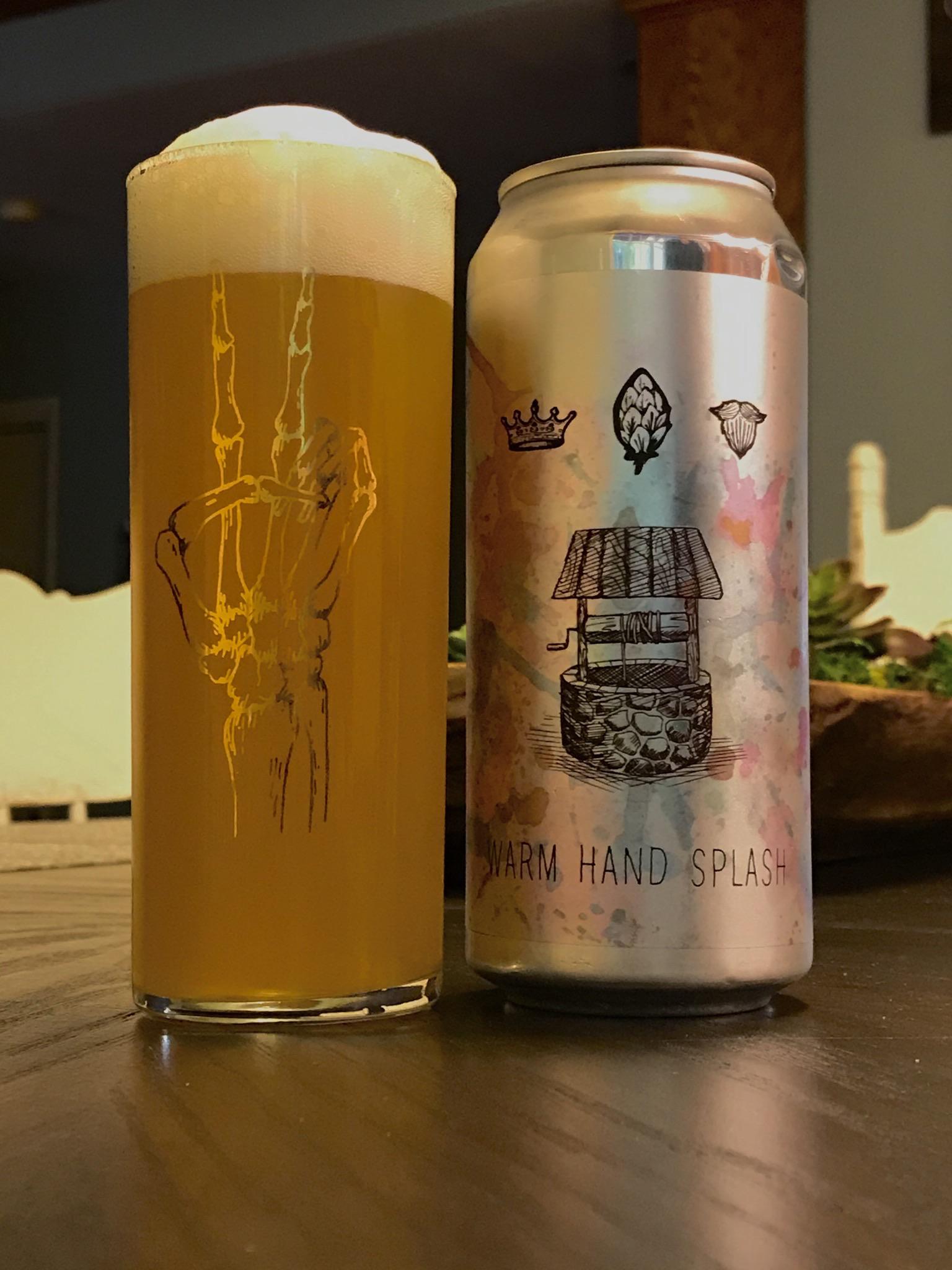 Dancing Gnome Brewing Warm Hand Splash CraftBeer