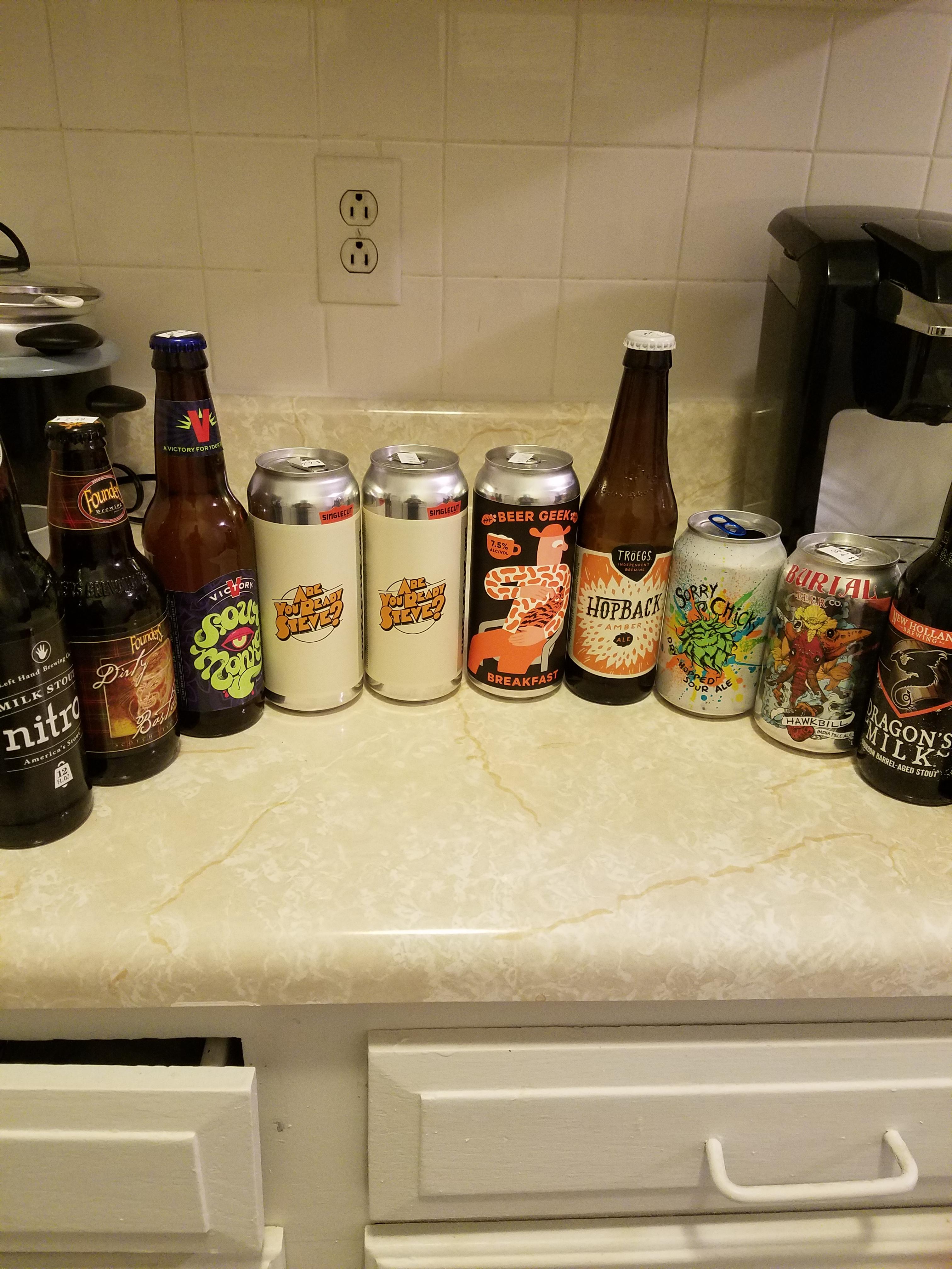 First time buying good beer. Did I do ok? r/beerporn