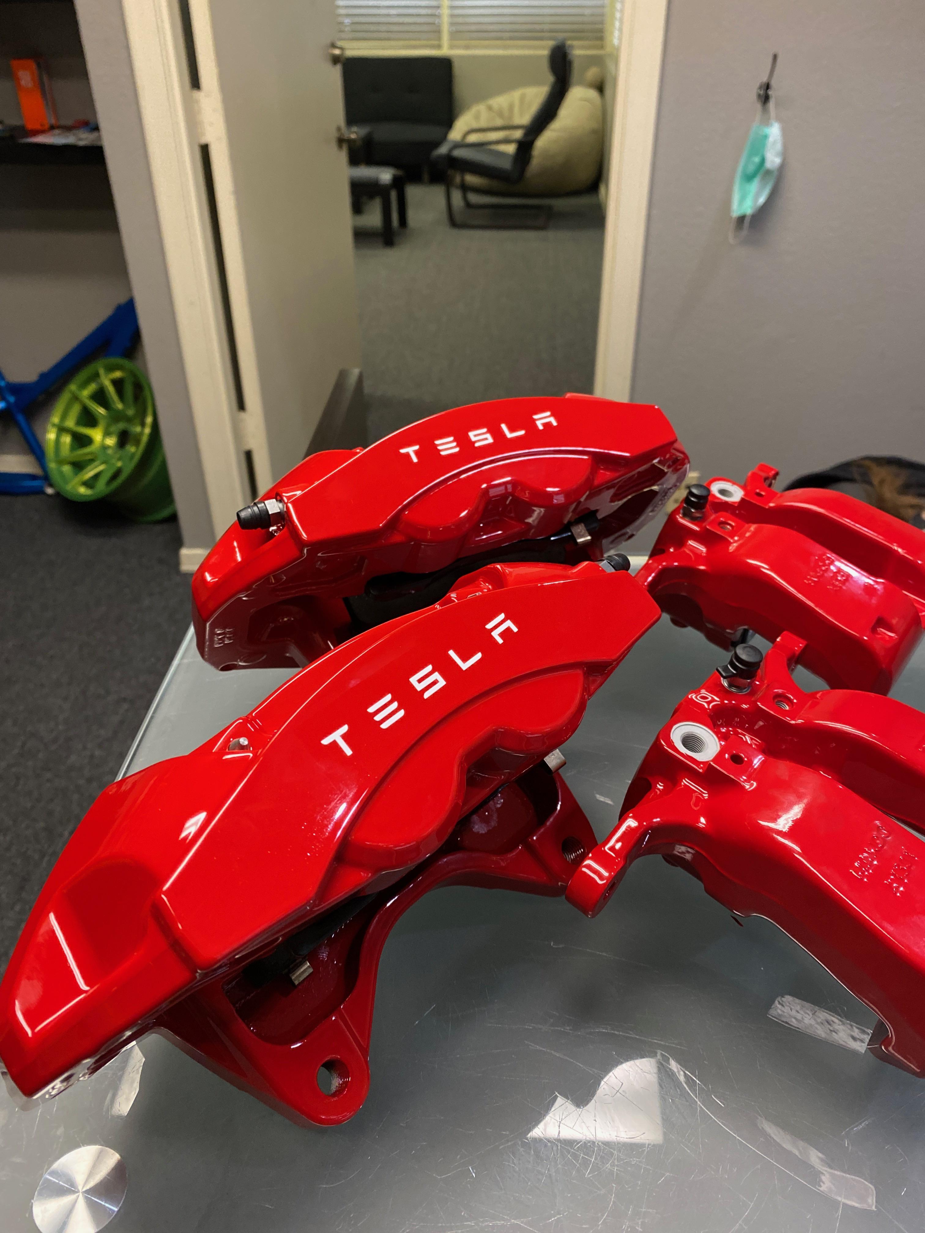 Powder coated the brake calipers. I can’t wait to get these put back on