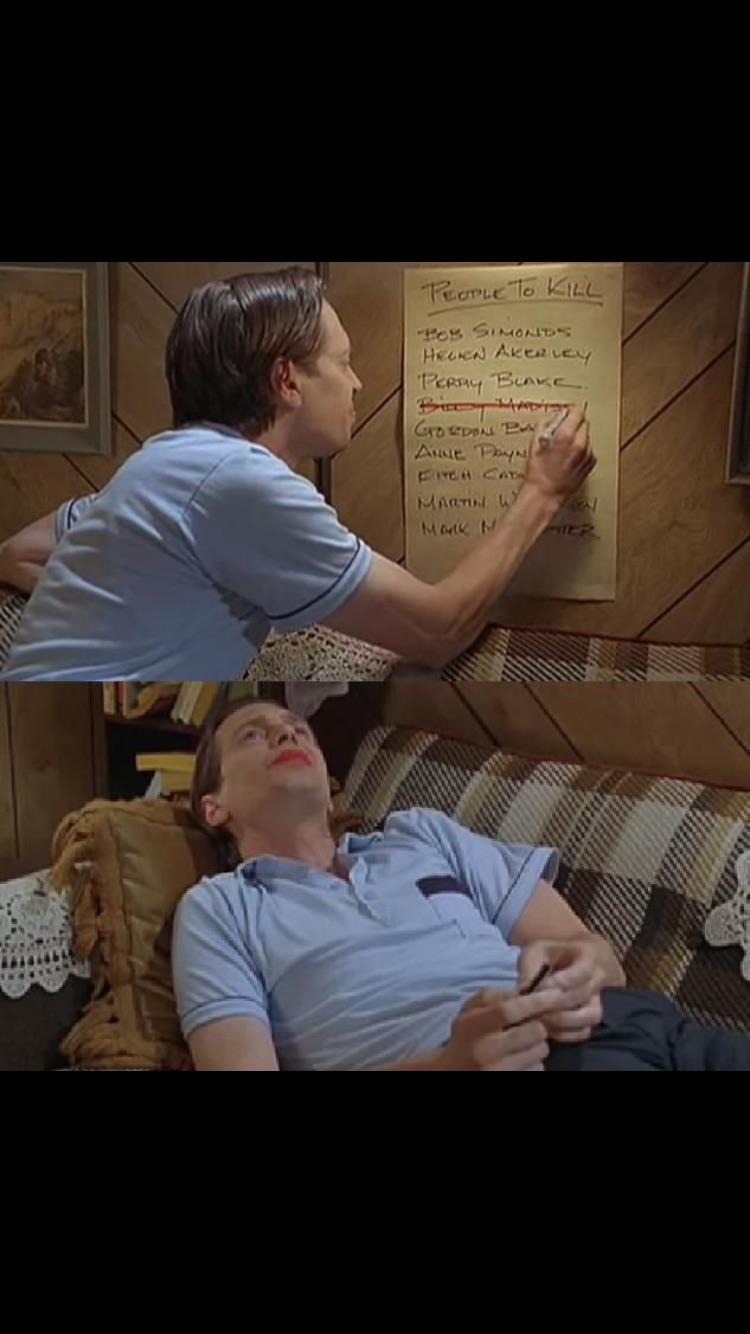 The people on Steve Buscemi’s “People to Kill” list from