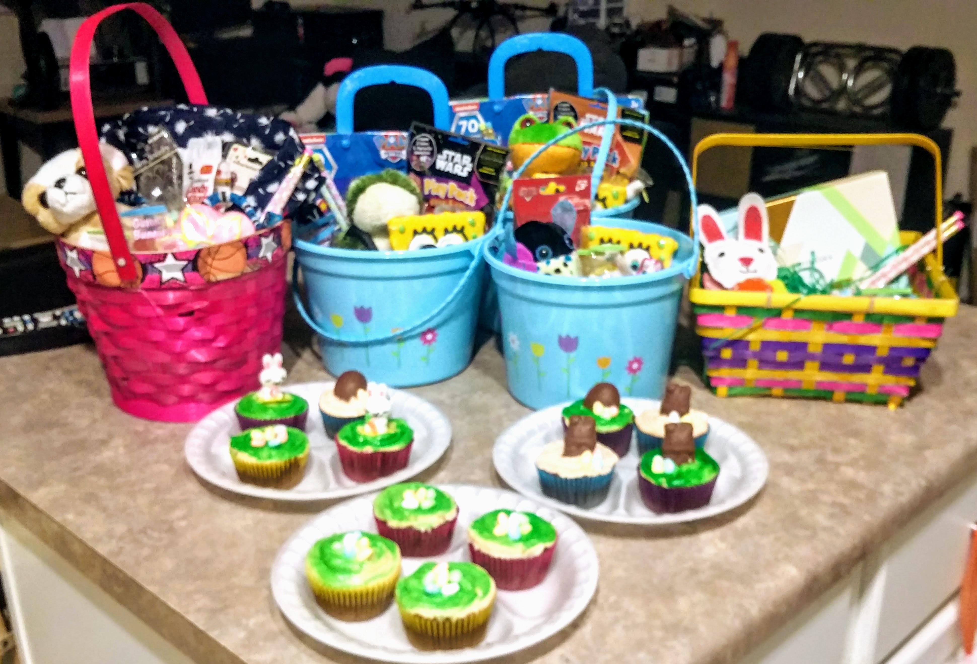 Easter treats for my nieces and nephews! First Holiday we won't be