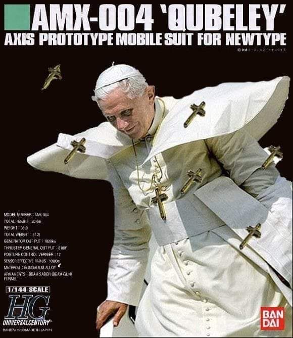 Pope Qubeley r/Gundam