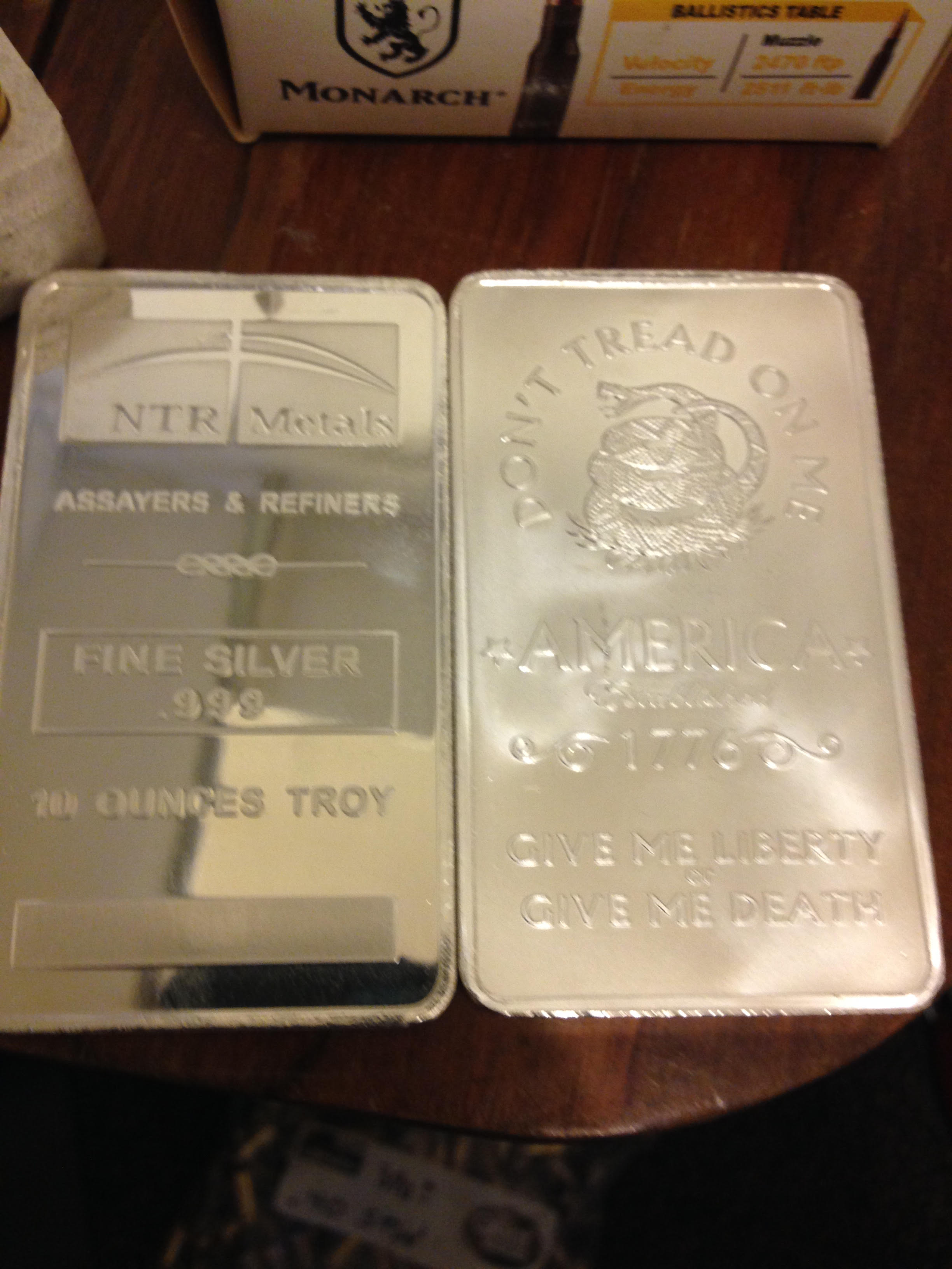 First silver purchase arrived today from Monument Metals two random