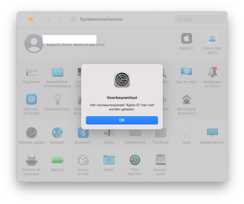 Not able to login at Apple ID on MacBook Air (2015) MacOS 12.2 r