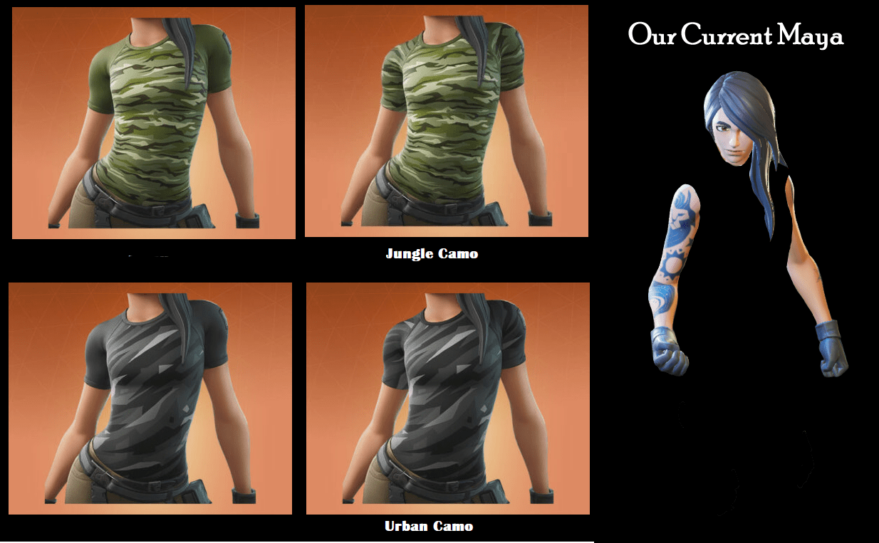 Fortnite Skin =Parts= Battle Lion tattoos have won, and we are now in