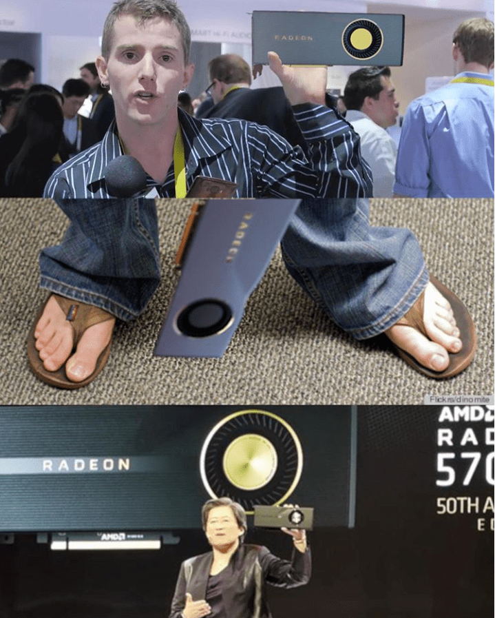 Not Again, Linus... At Least He's Not Wearing Socks with Sandals r/AyyMD