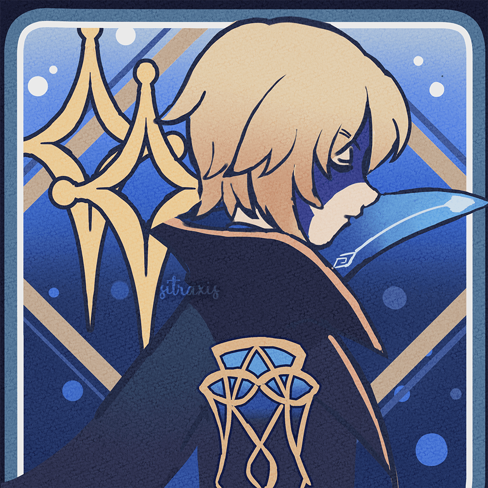 Dains as the Stellar Moments vol. 3 cover boy? r/Genshin_Impact