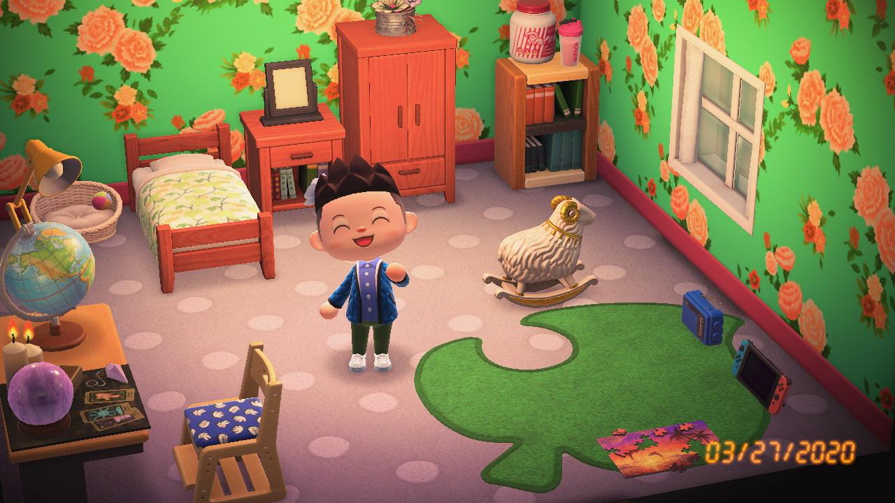 My little simple bedroom. I got the Aries rocking chair in here. 😎 r