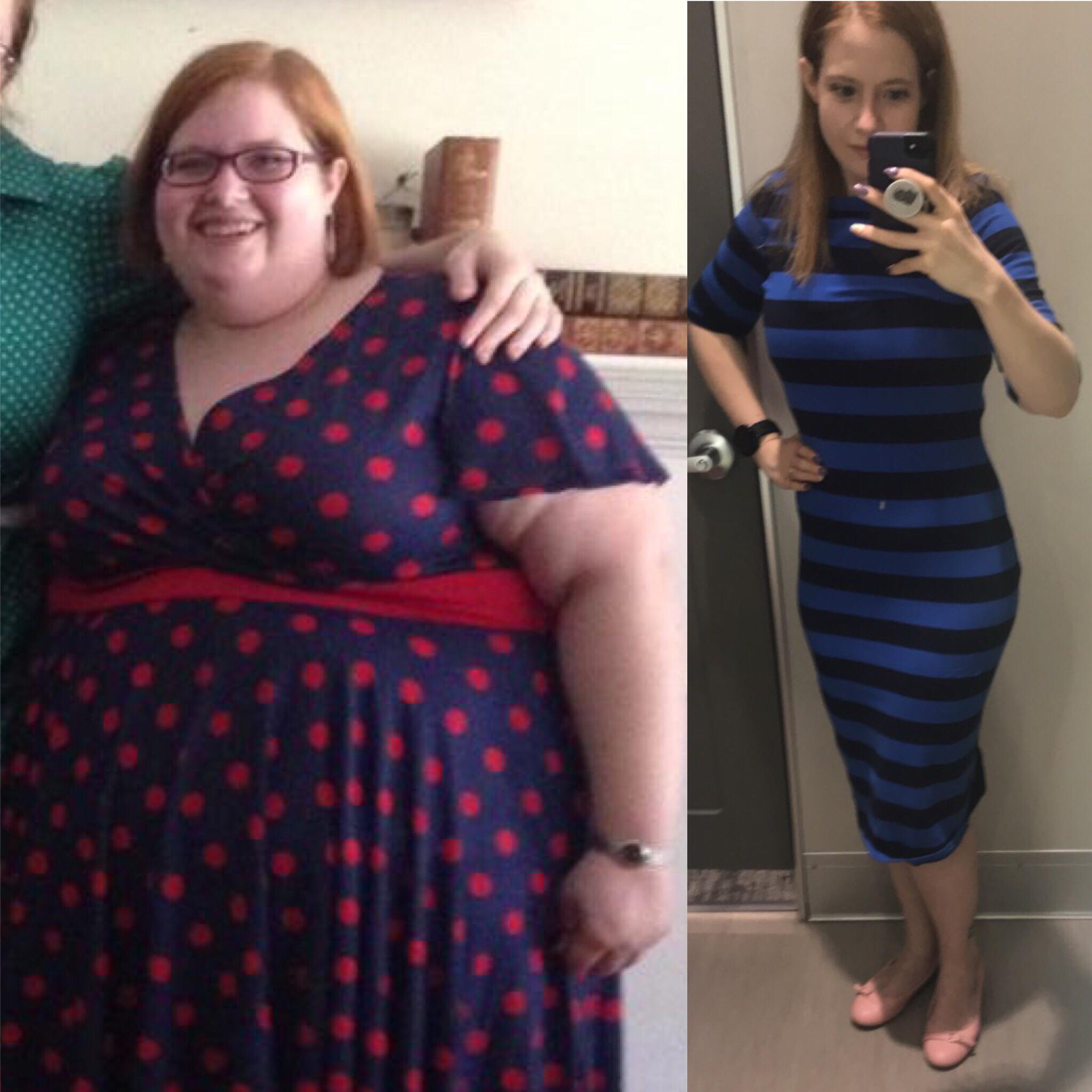 F/28/5’3” [322 lbs > 142 lbs = 180 lbs] I weigh 5 lbs more after they