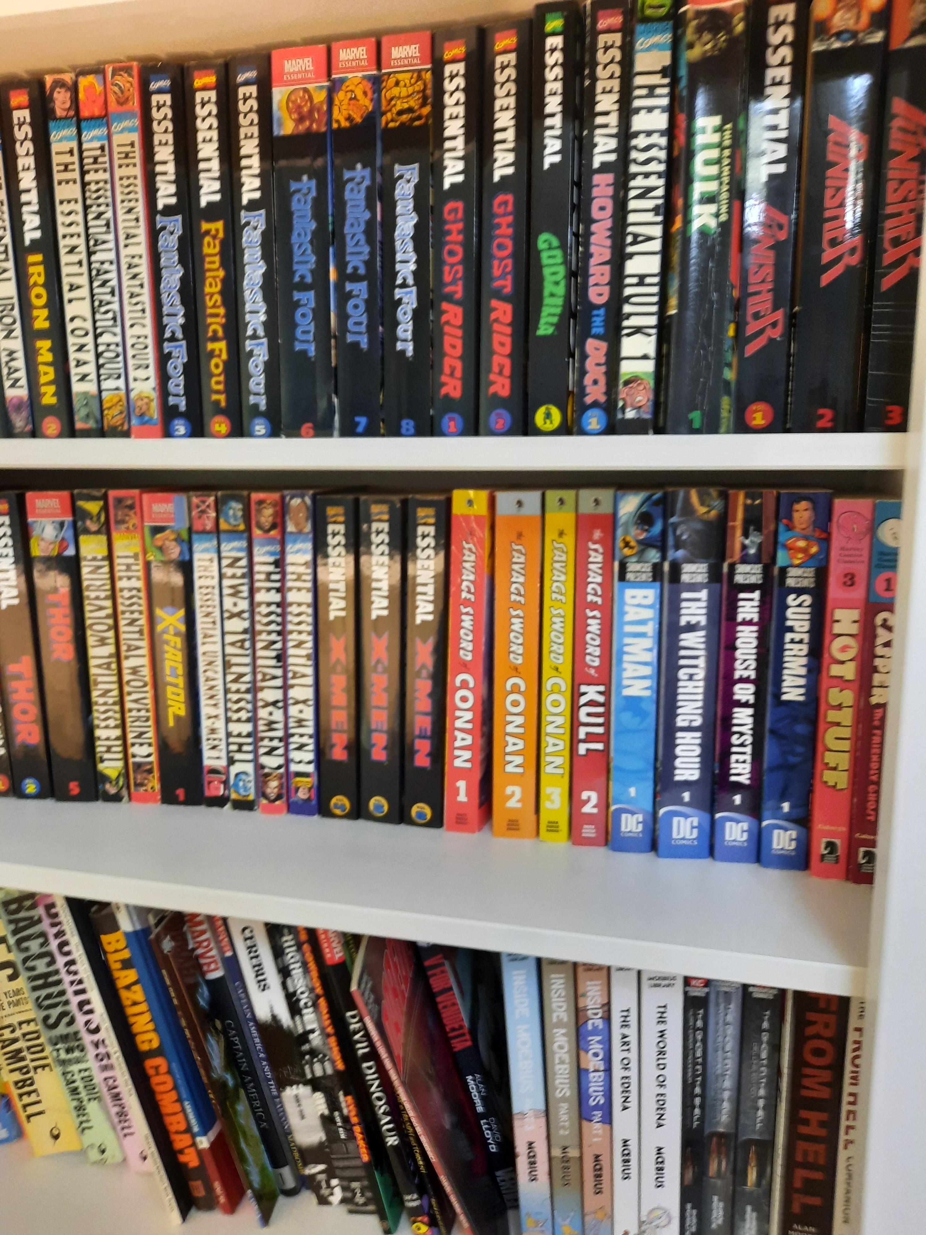 My essential marvel collection...my longest run of any series is