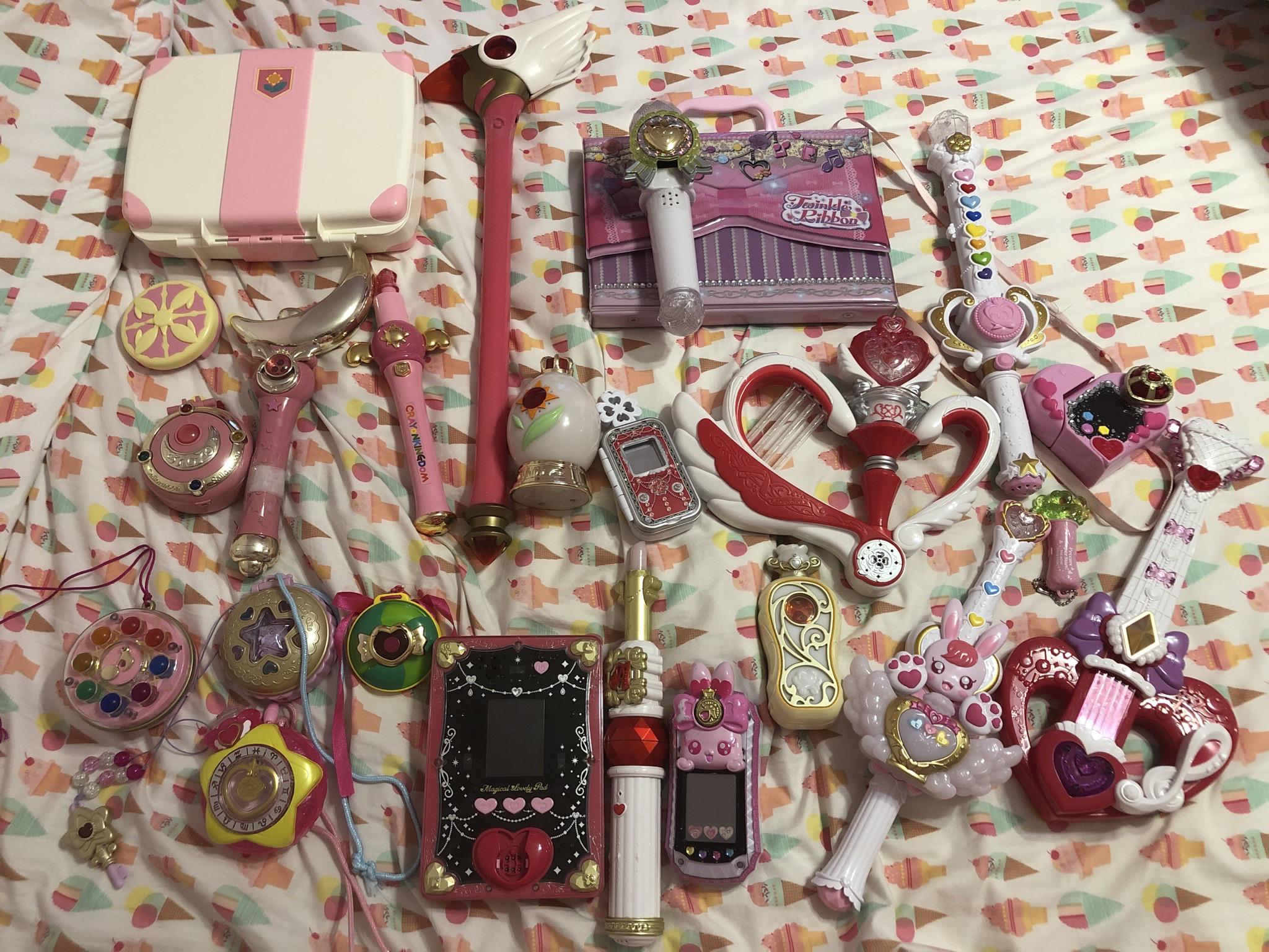 My collection of Magical Girl roleplay items r/MagicalGirls