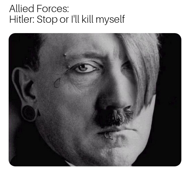 Hitler's last telegraph to Allied Forces days before his suicide (April