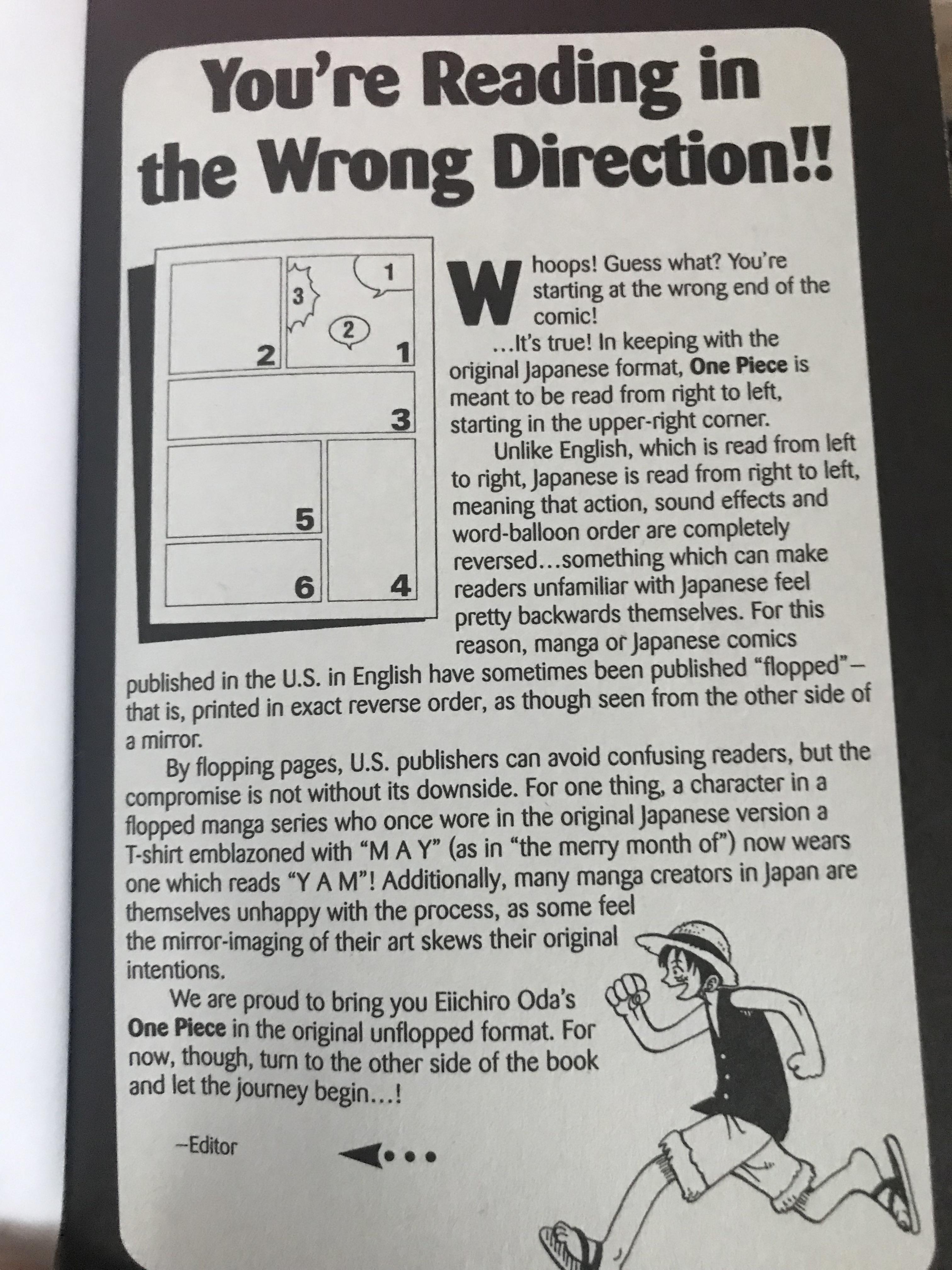 Be careful don't start reading from the last page so you don't spoil