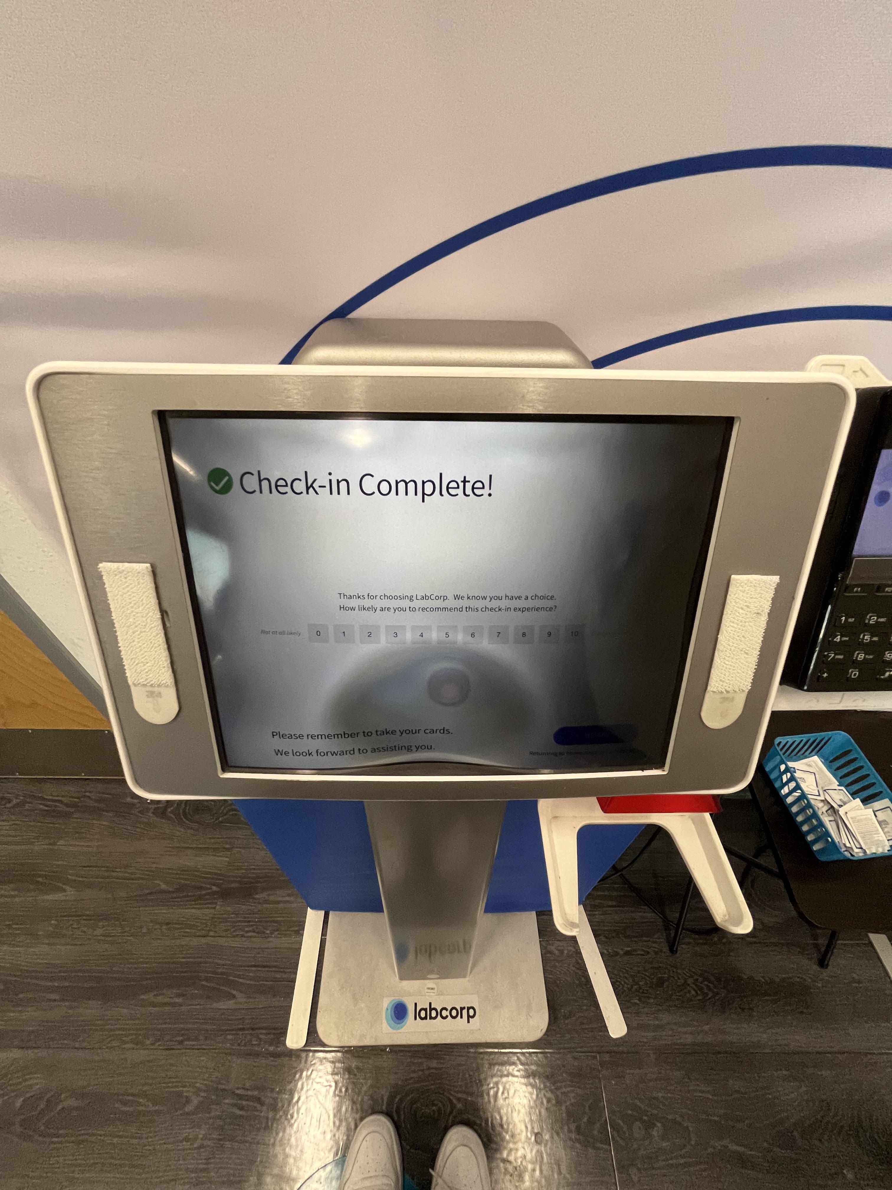 What are the chances this iPad Kiosk has a spicy pillow packed inside