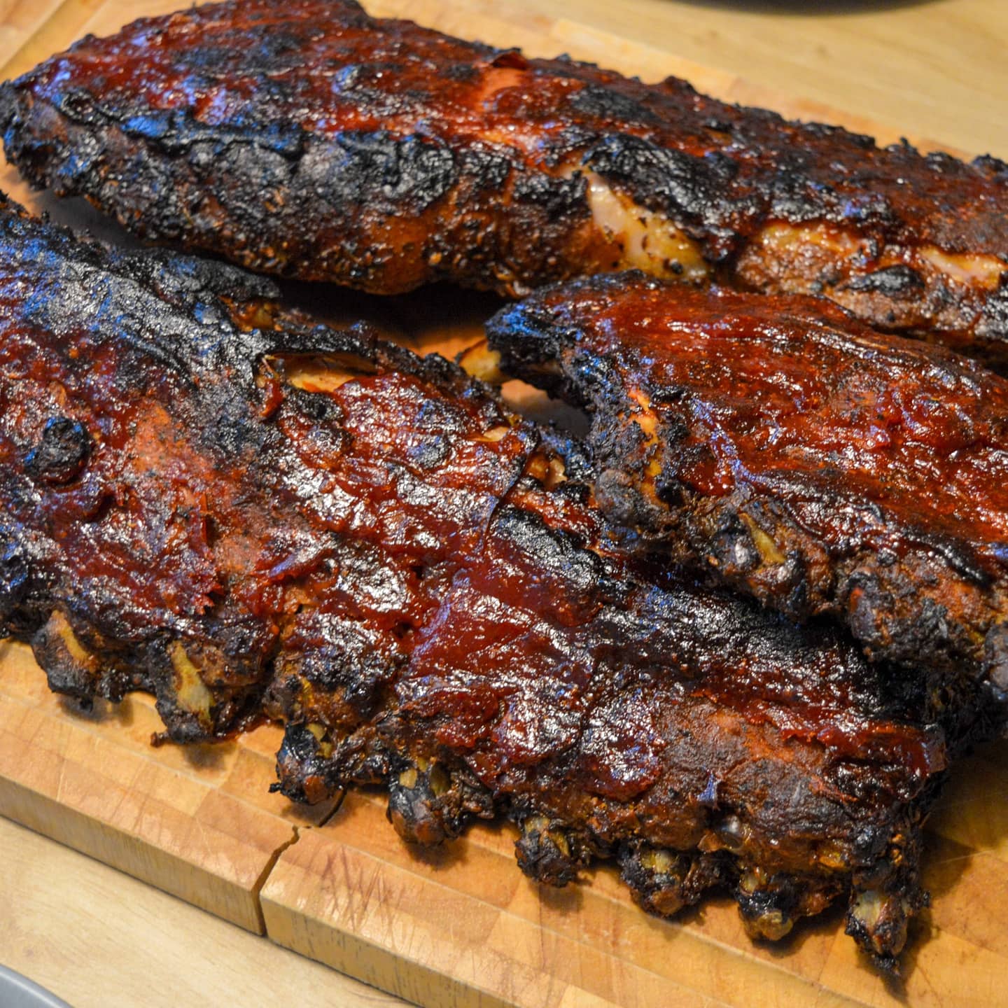 [Homemade] slow roasted pork ribs r/food
