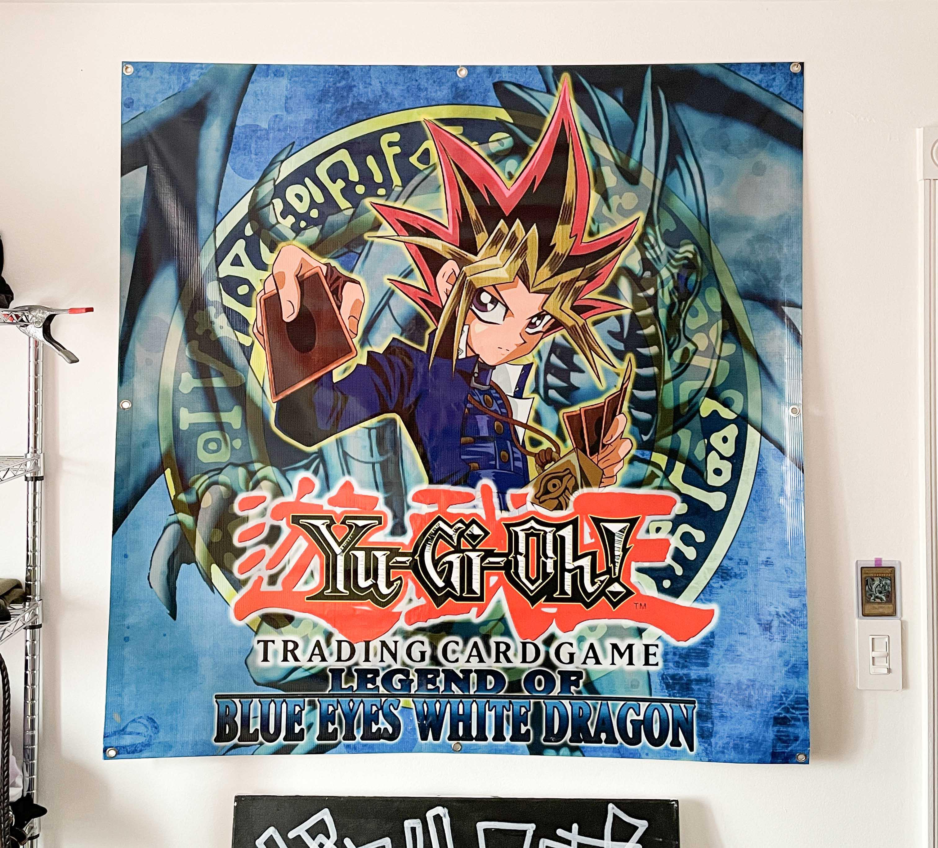 I found an old LOB card shop banner/poster r/yugioh