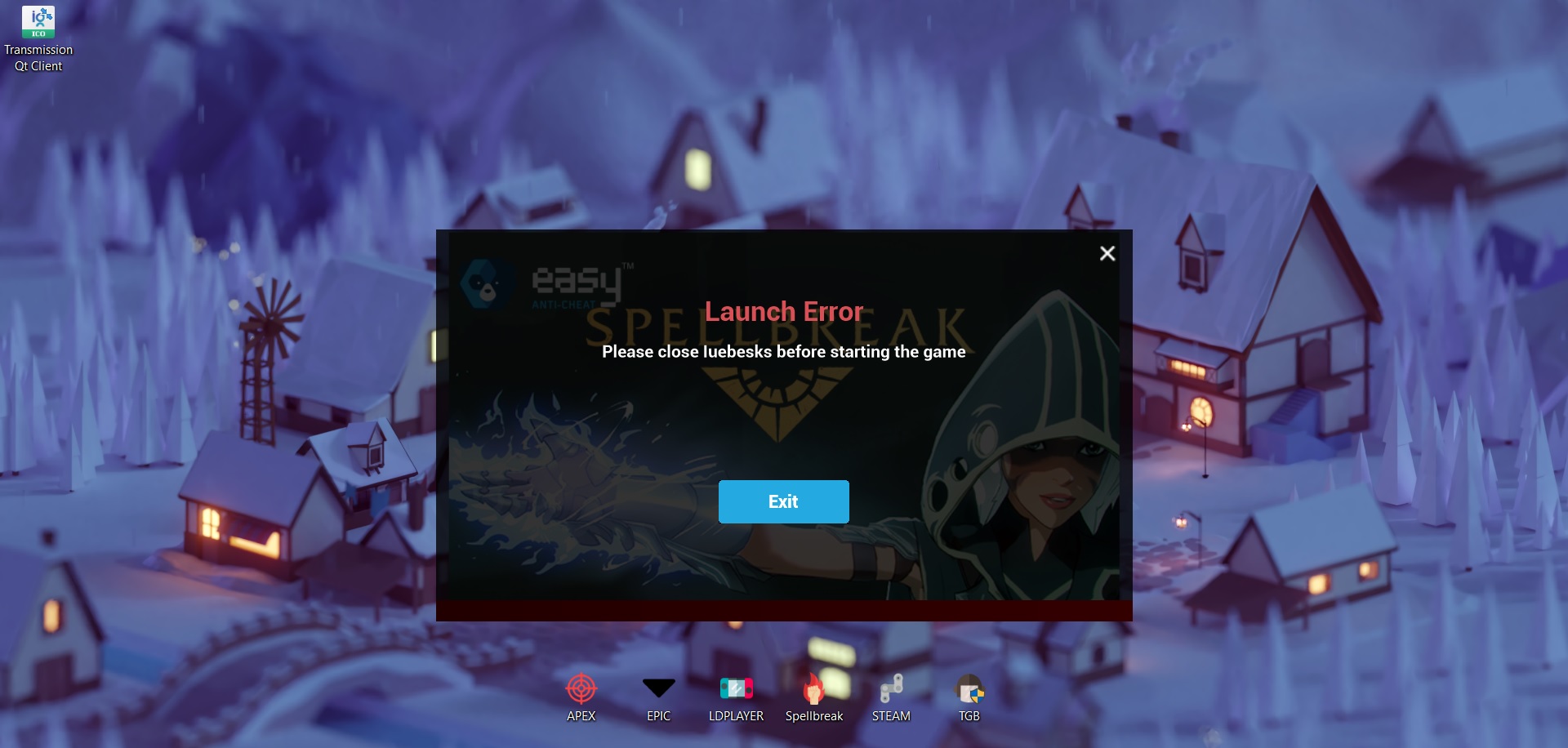 Please Close Luebesks Before Starting The Game Berbagi Game