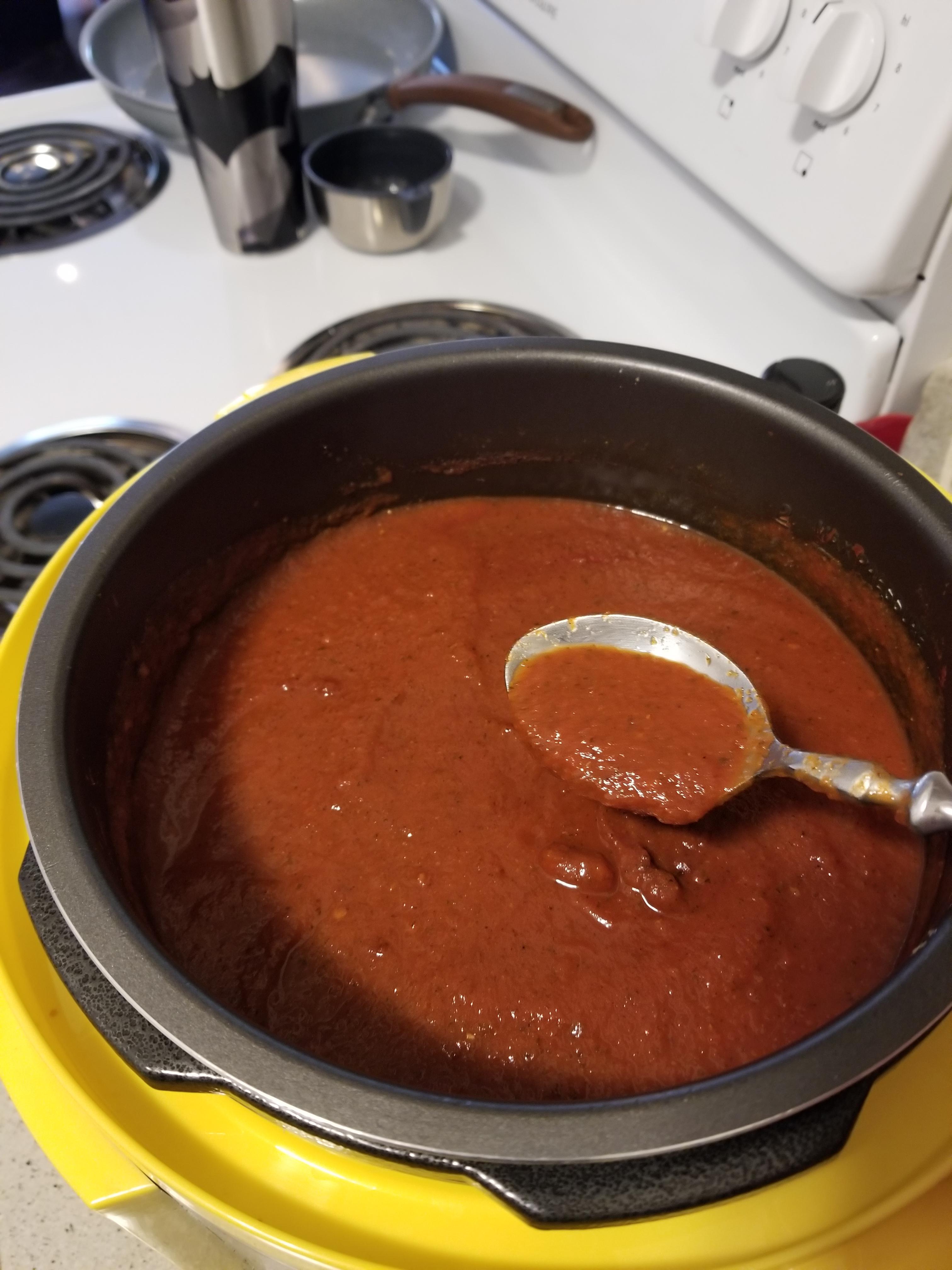 Perfected marinara recipe! r/instantpot