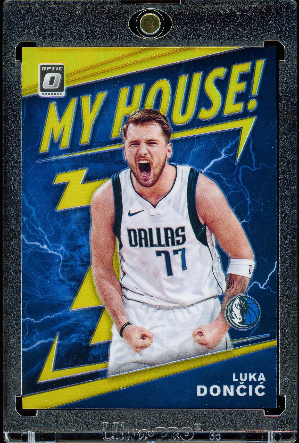 201920 Donruss Optic Luka Doncic My House Gold /10. One of many 2nd