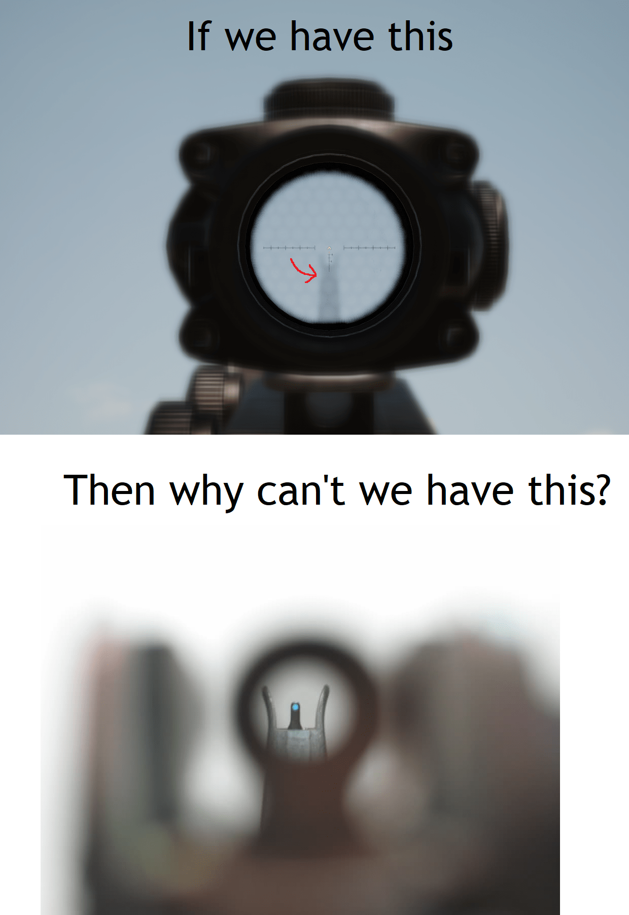 Most soldiers are trained to shoot with both eyes open, this makes the