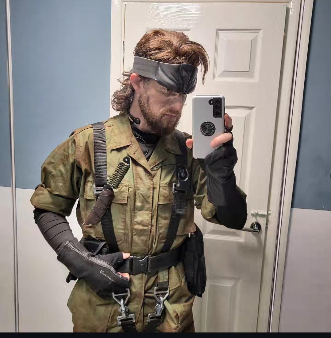 My Naked Snake cosplay, I'll be doing some shoots of this in the next