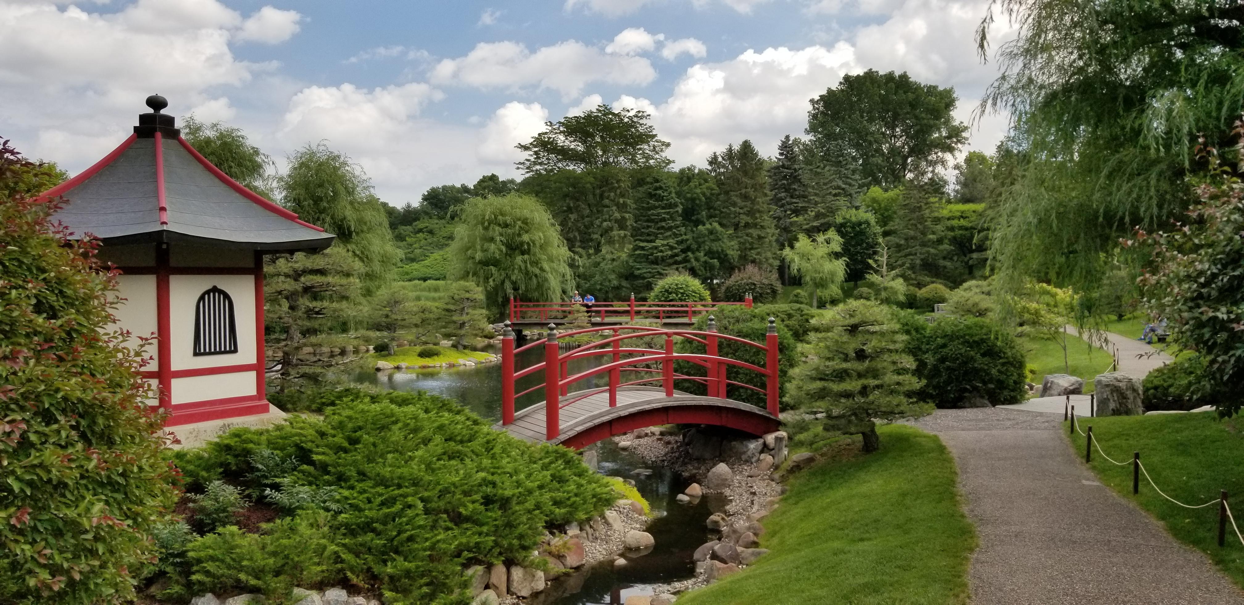 This Japanese garden at a college campus in Minneapolis. r/pics