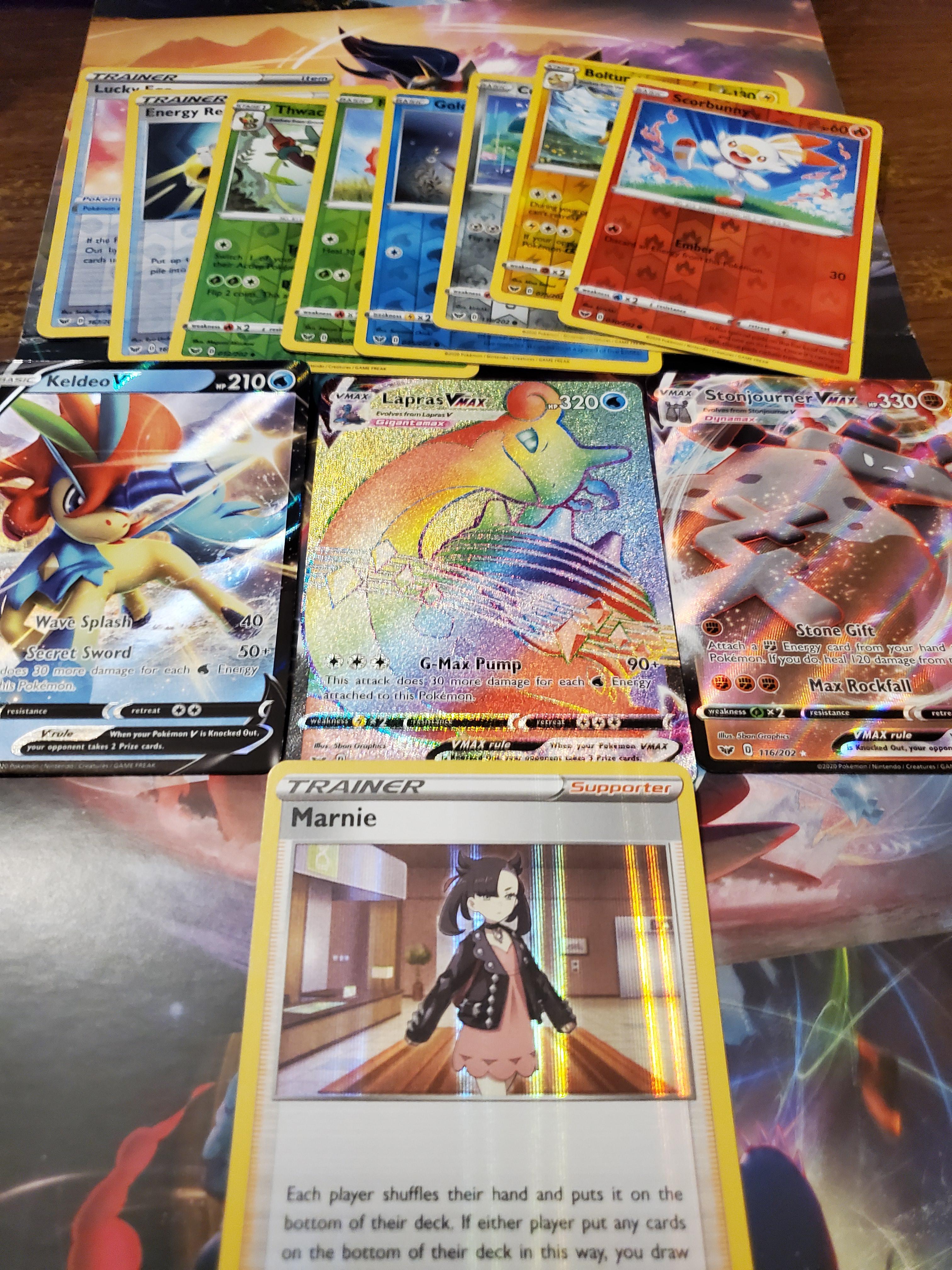 Got these from a ET box I recieved in the mail. PokemonTCG