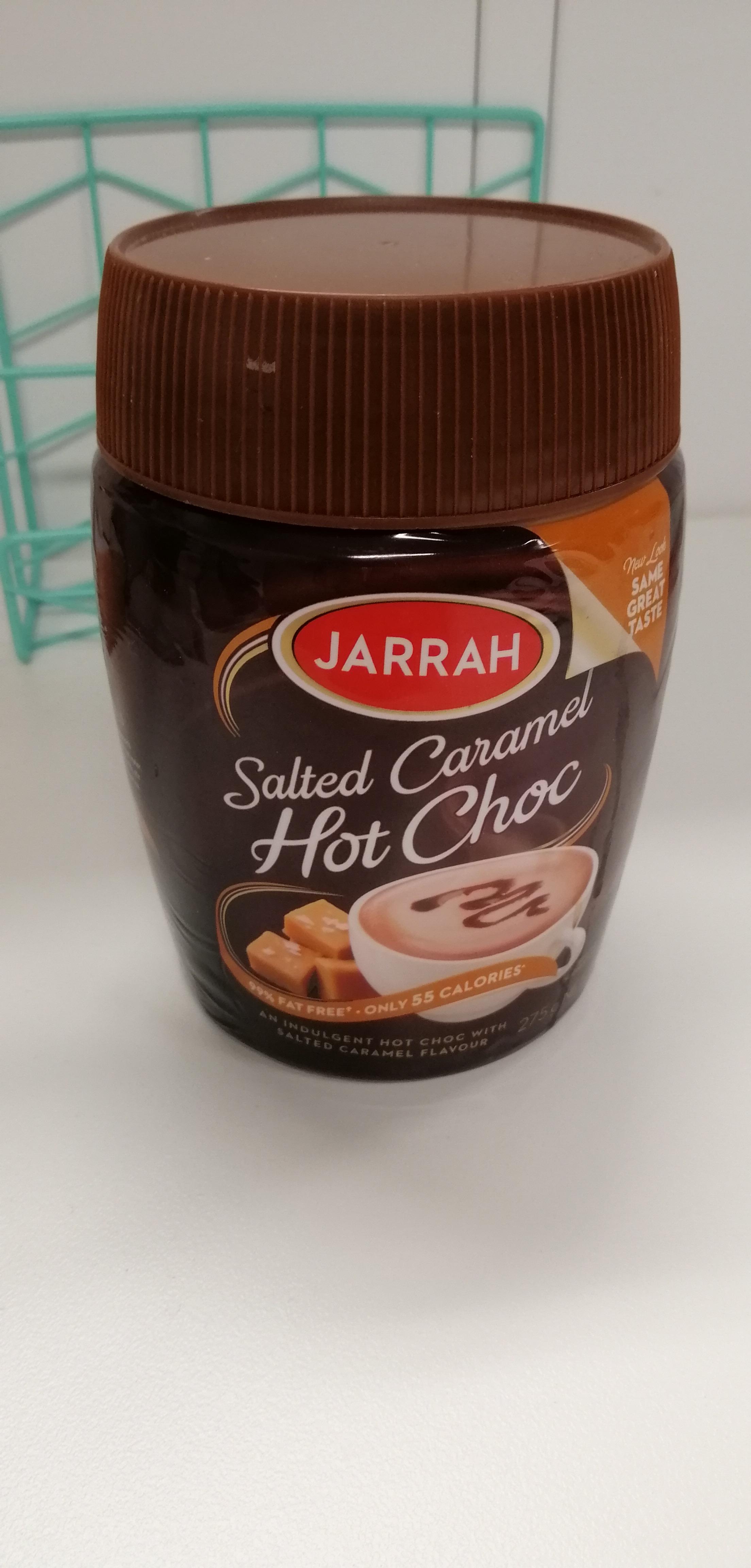 I have an obsession with salted caramel and hot chocolate so this is