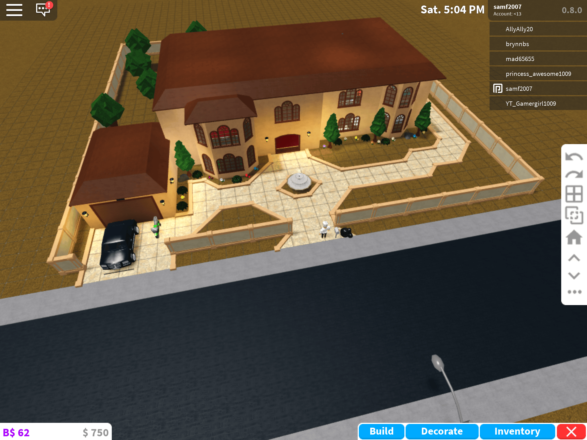 Bloxburg 2 Story House Layout Mansion arter
