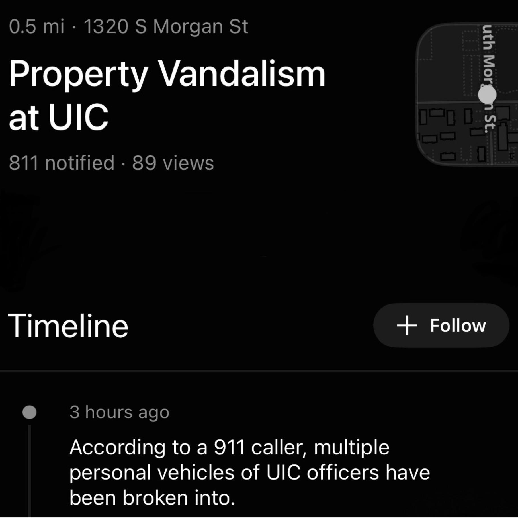 UIC Police had their cars broken into… r/uichicago