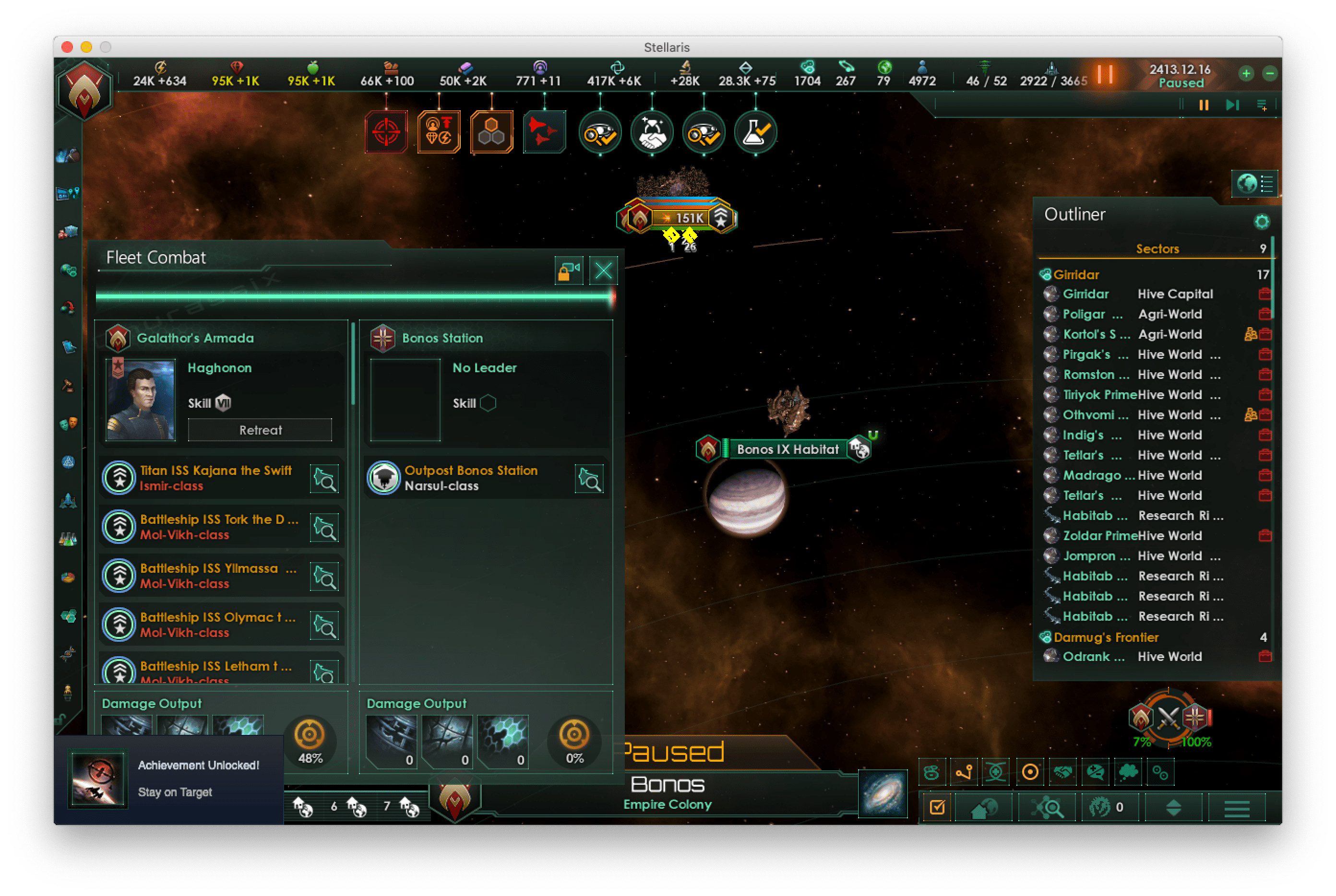 Stay on Target Fortress Habitats work great! r/Stellaris