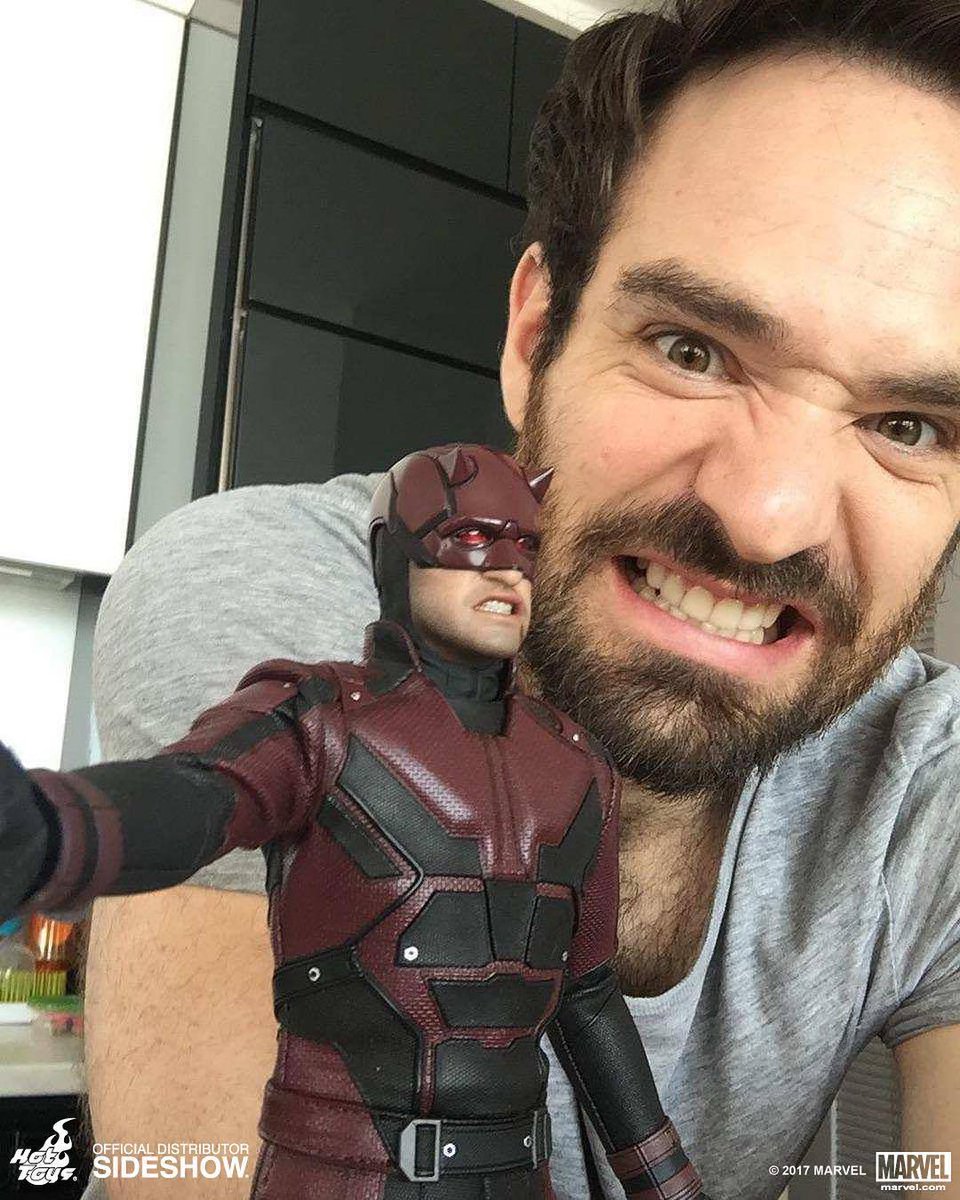 A huge thanks to Charlie Cox for being the absolute best Daredevil we
