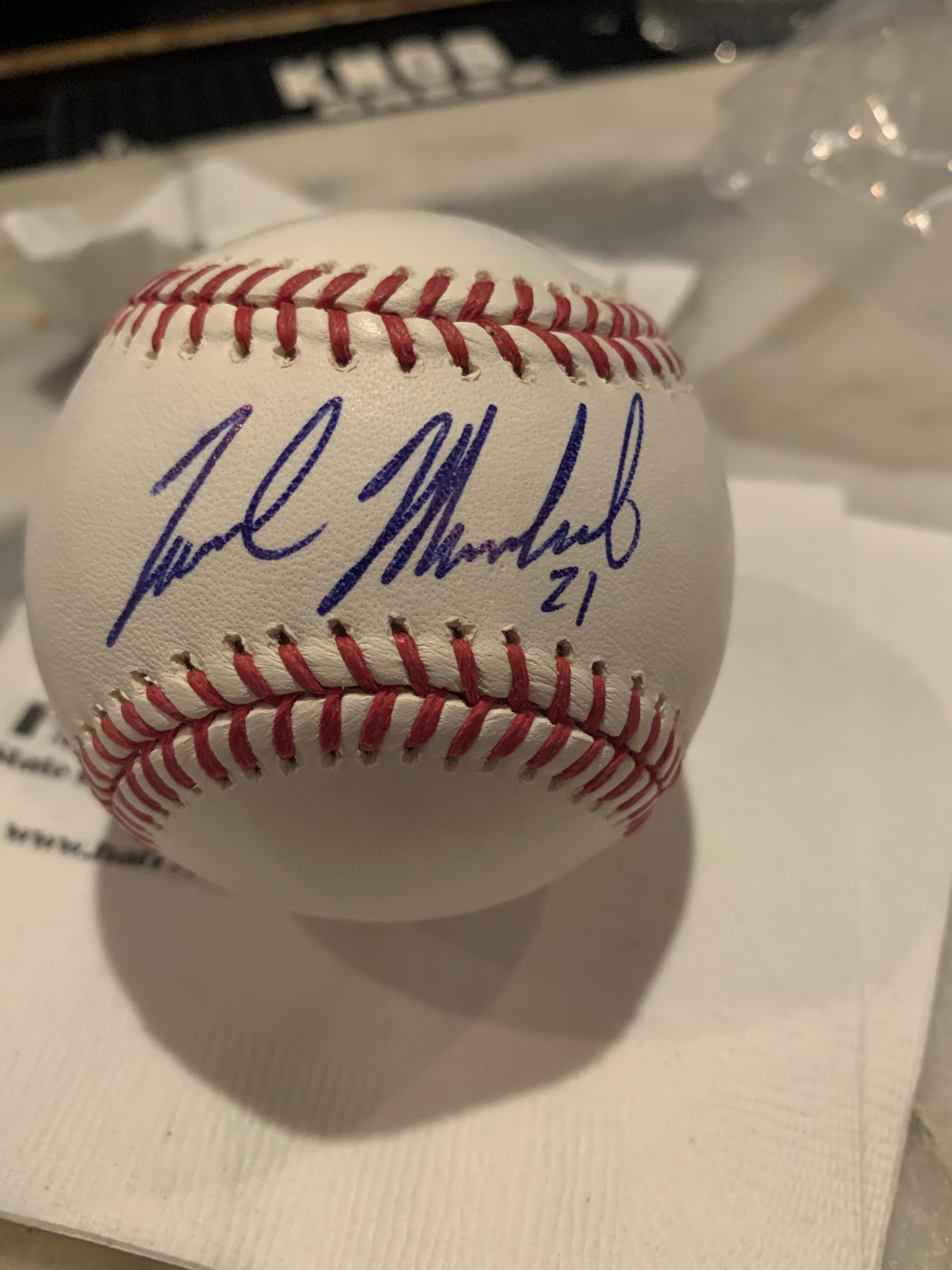 Anyone recognize this baseball autograph? r/Autographs