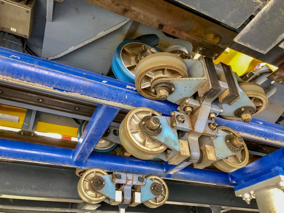 Millennium Force's wheel assembly r/rollercoasters